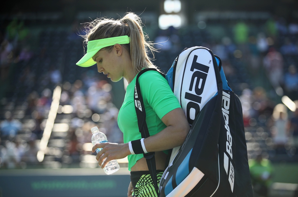 Bewildered Bouchard Crashes Out Of Miami Open