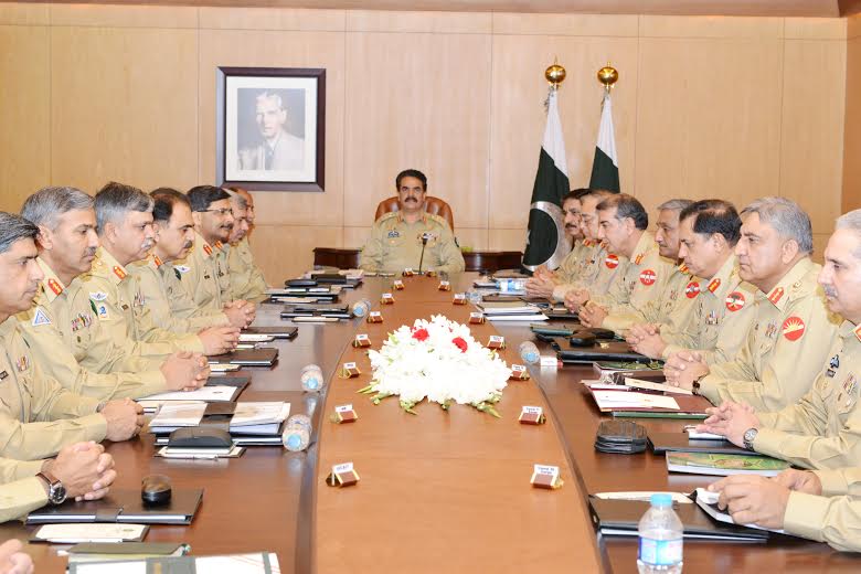 Corps Commanders Conference Reviews Country S Security Situation