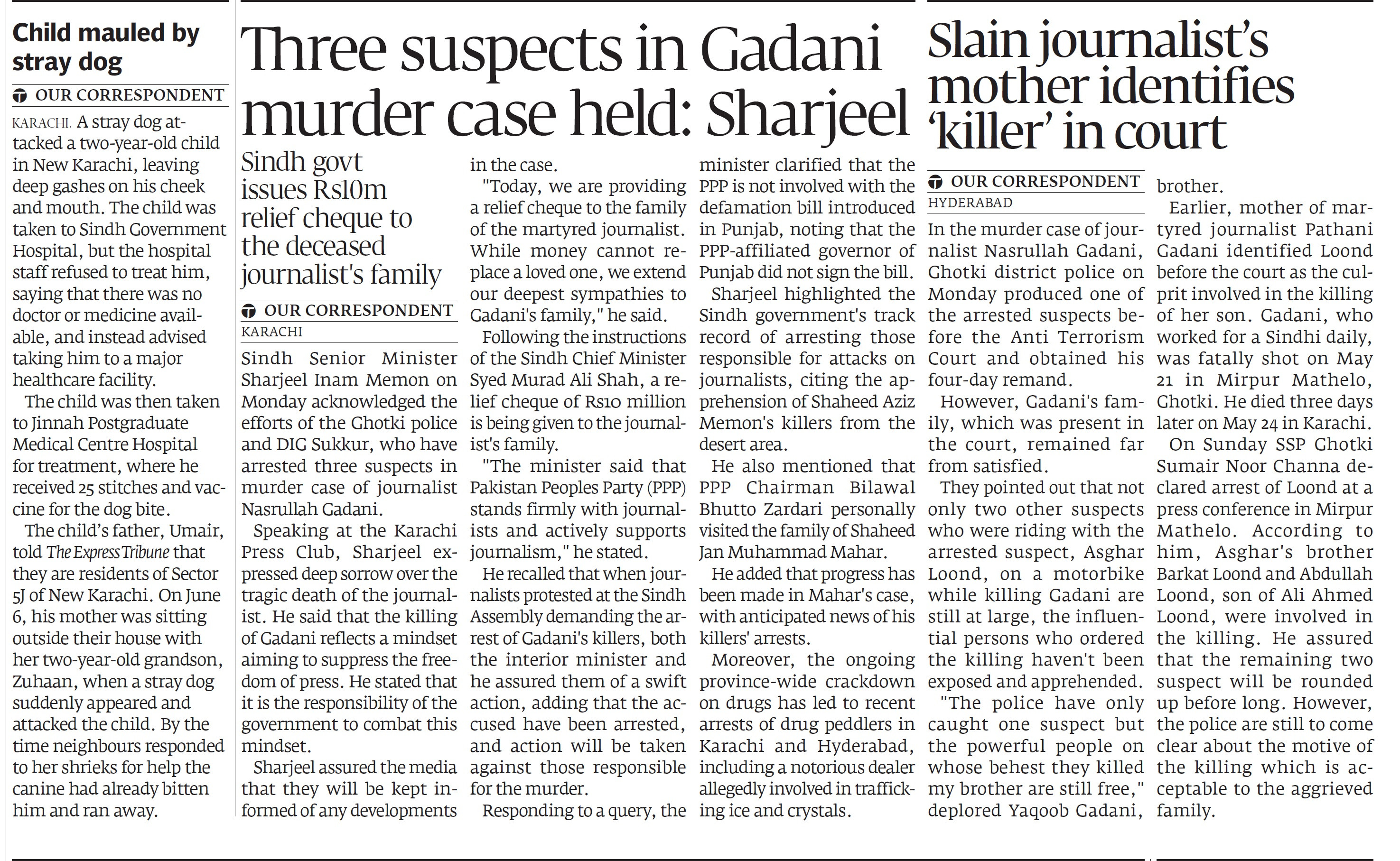 Express Tribune epaper