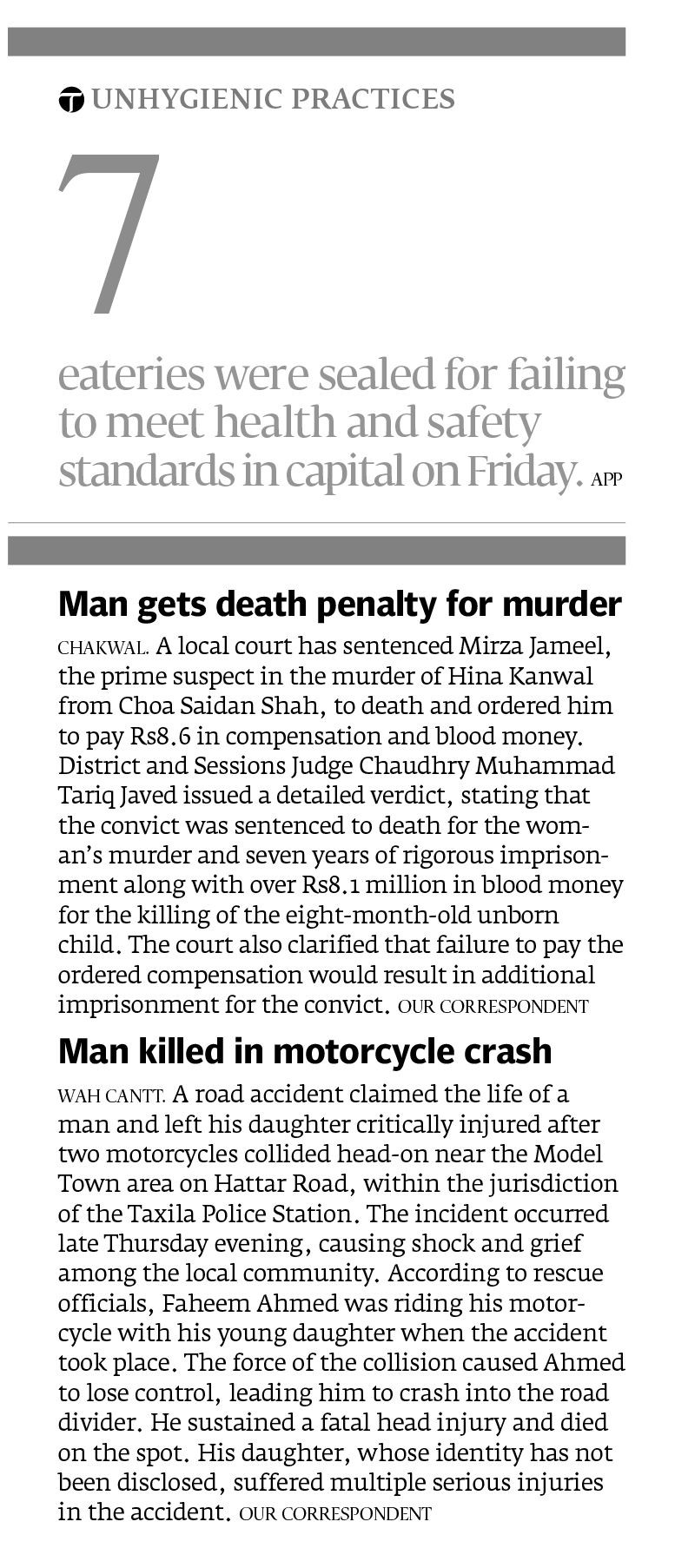 Express Tribune epaper