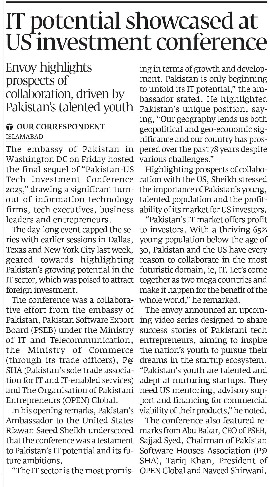 Express Tribune epaper