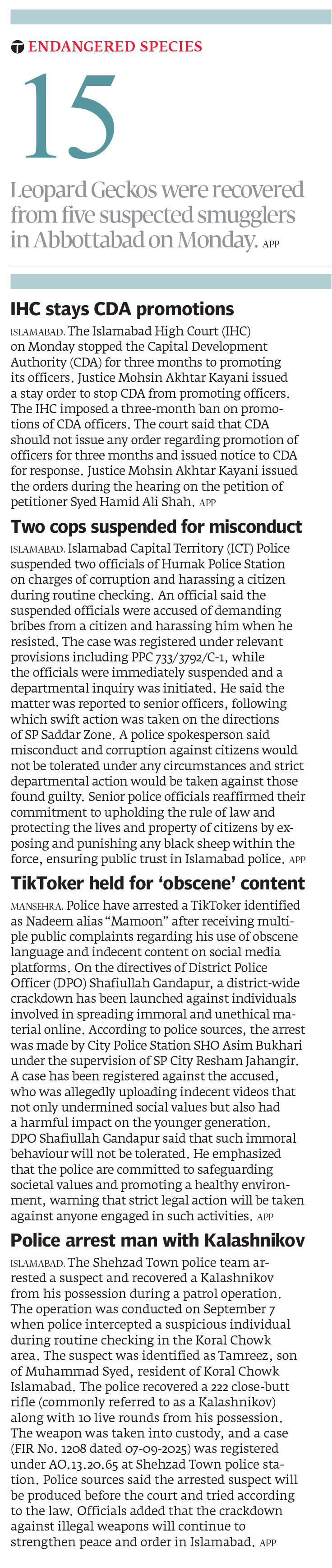 Express Tribune epaper