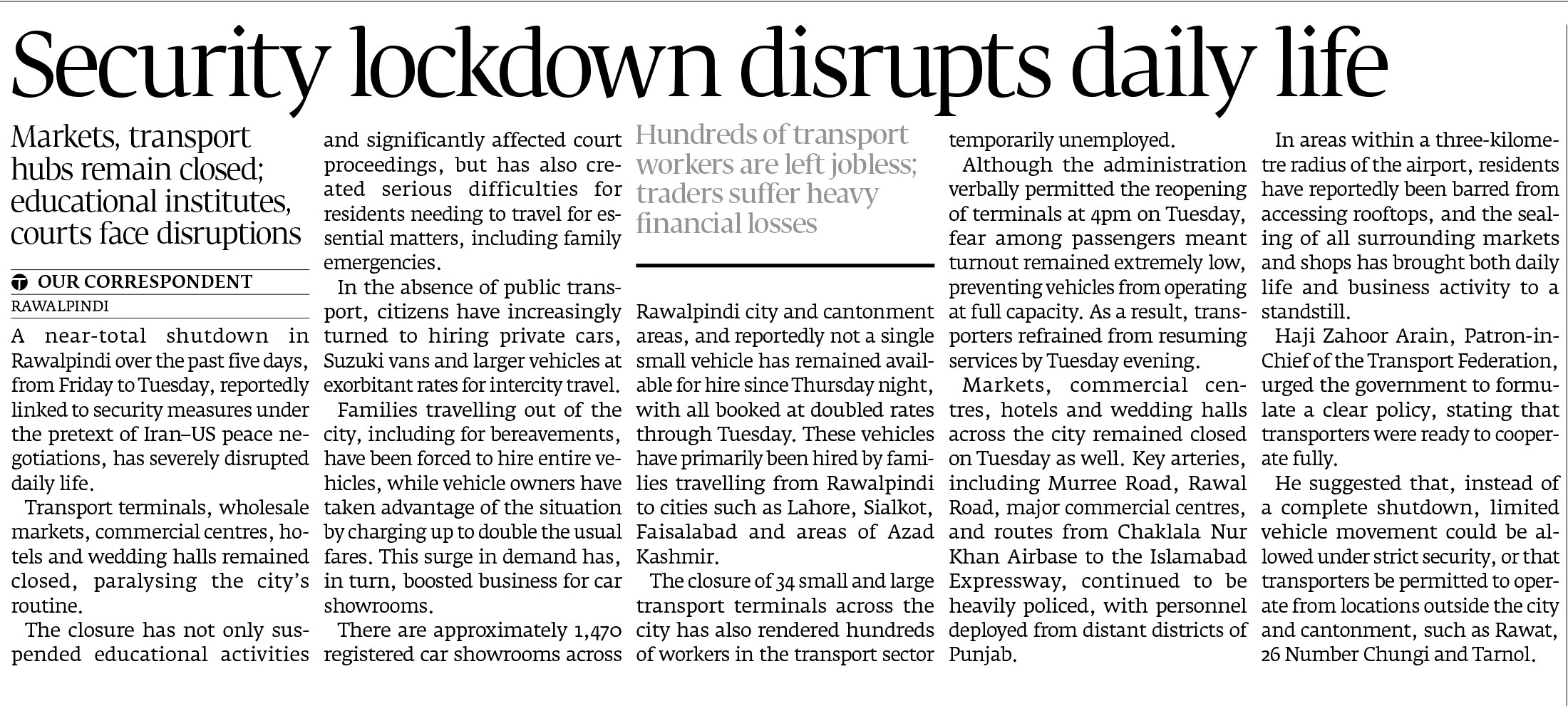 Express Tribune epaper