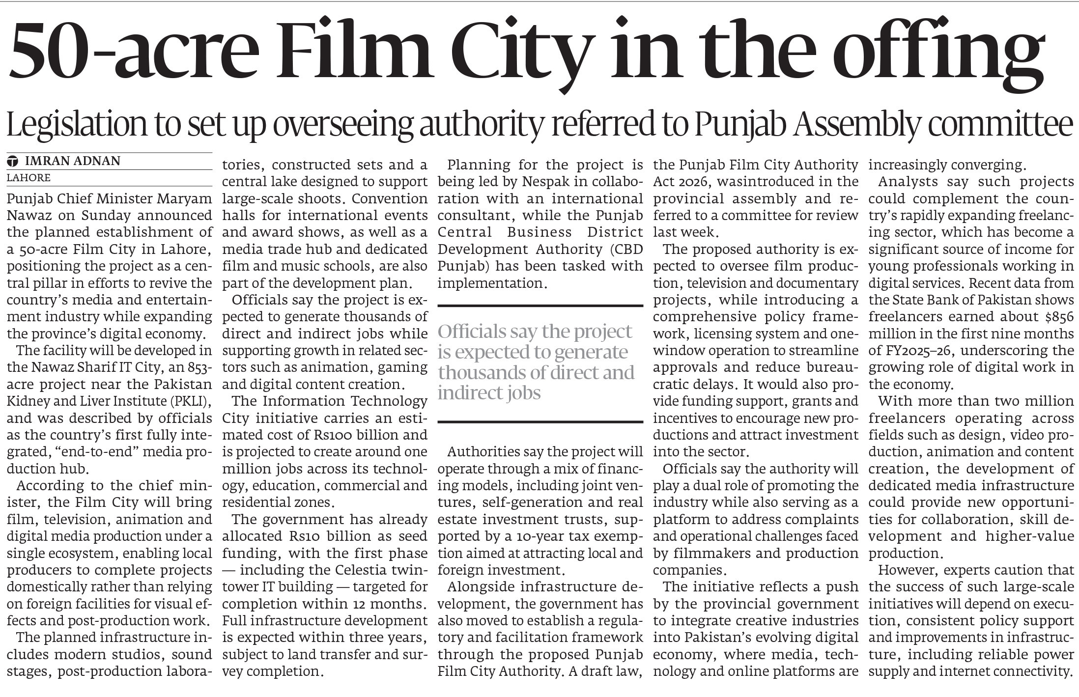 Express Tribune epaper