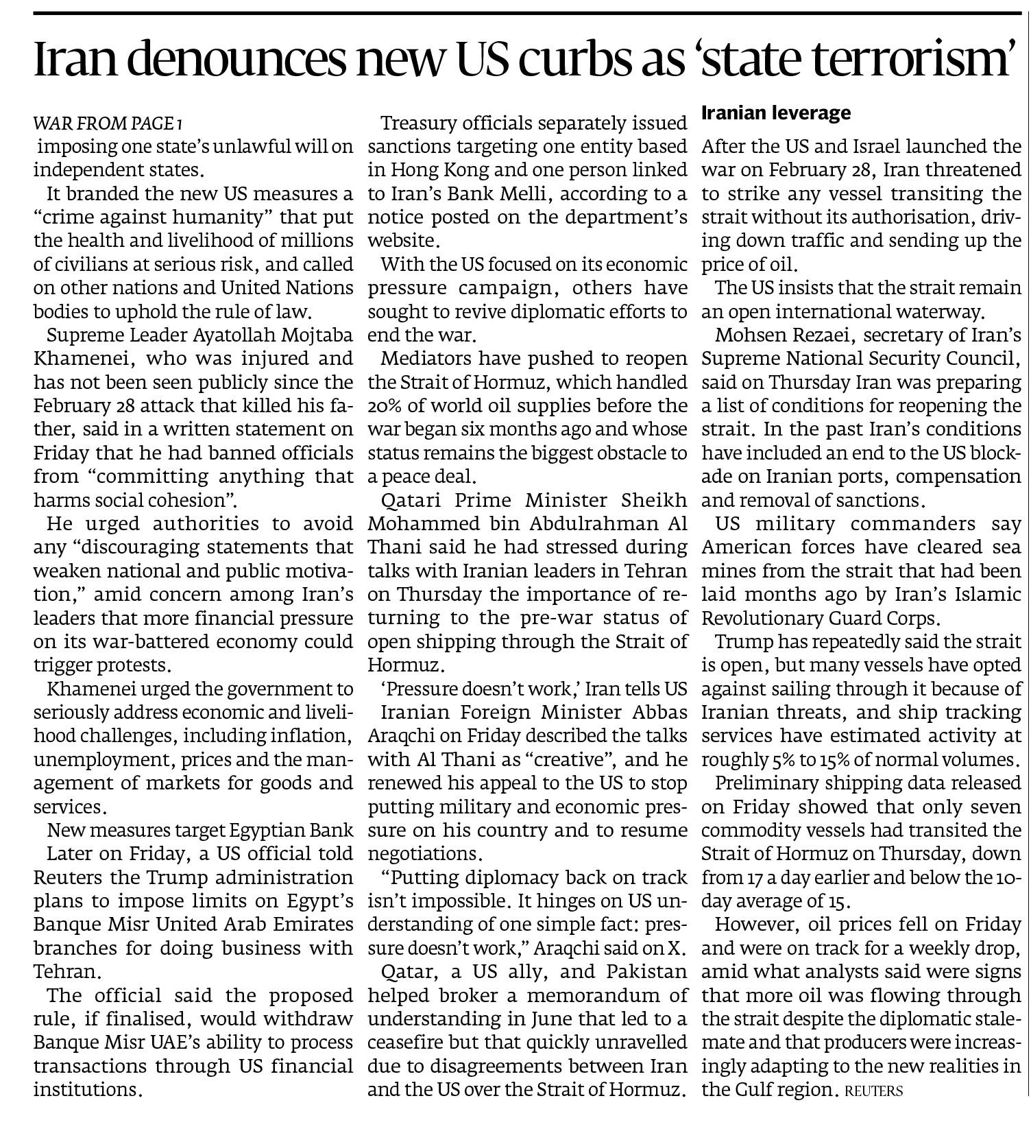Express Tribune epaper