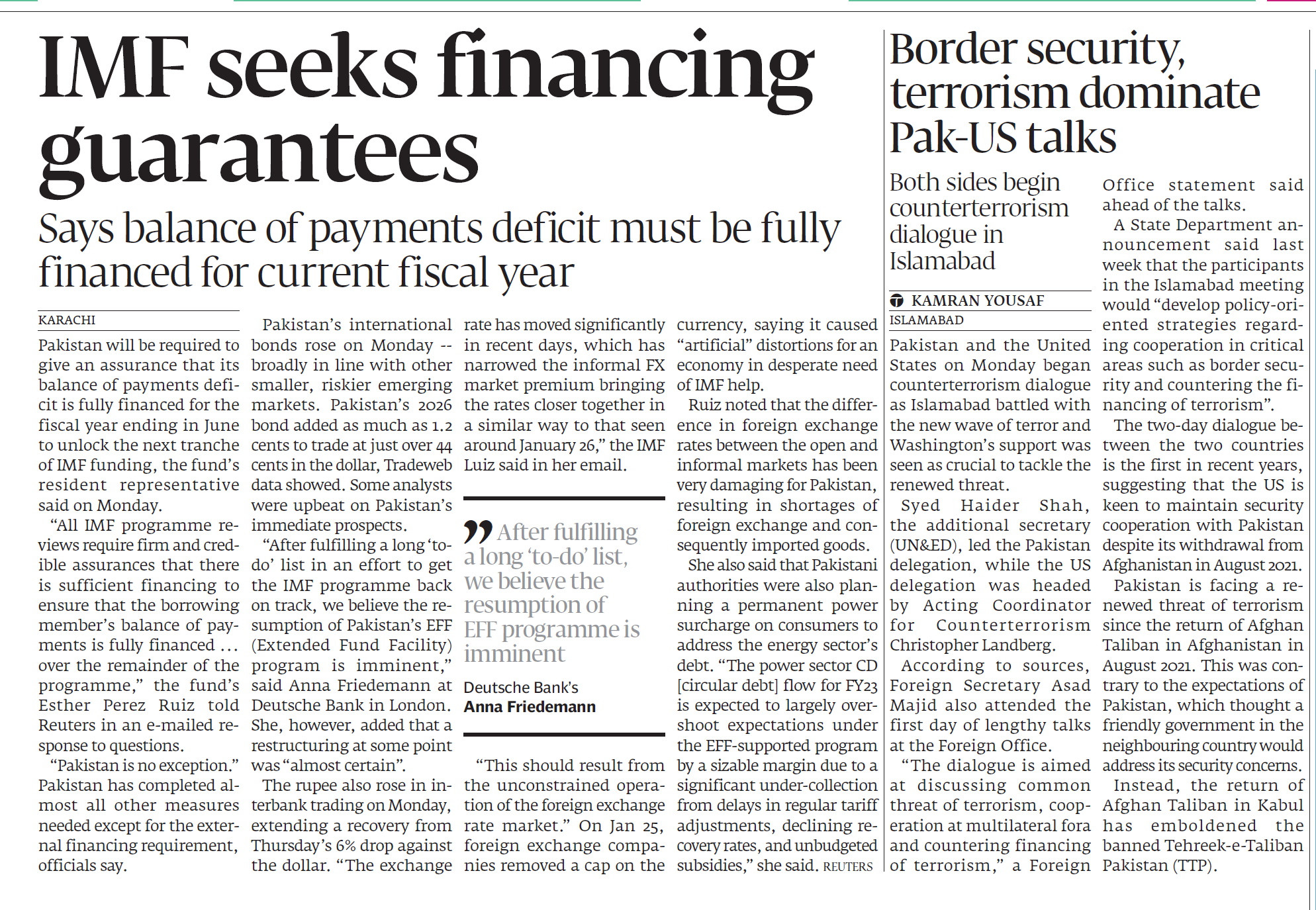 Tribune ePaper Business News Paper, ePaper Online