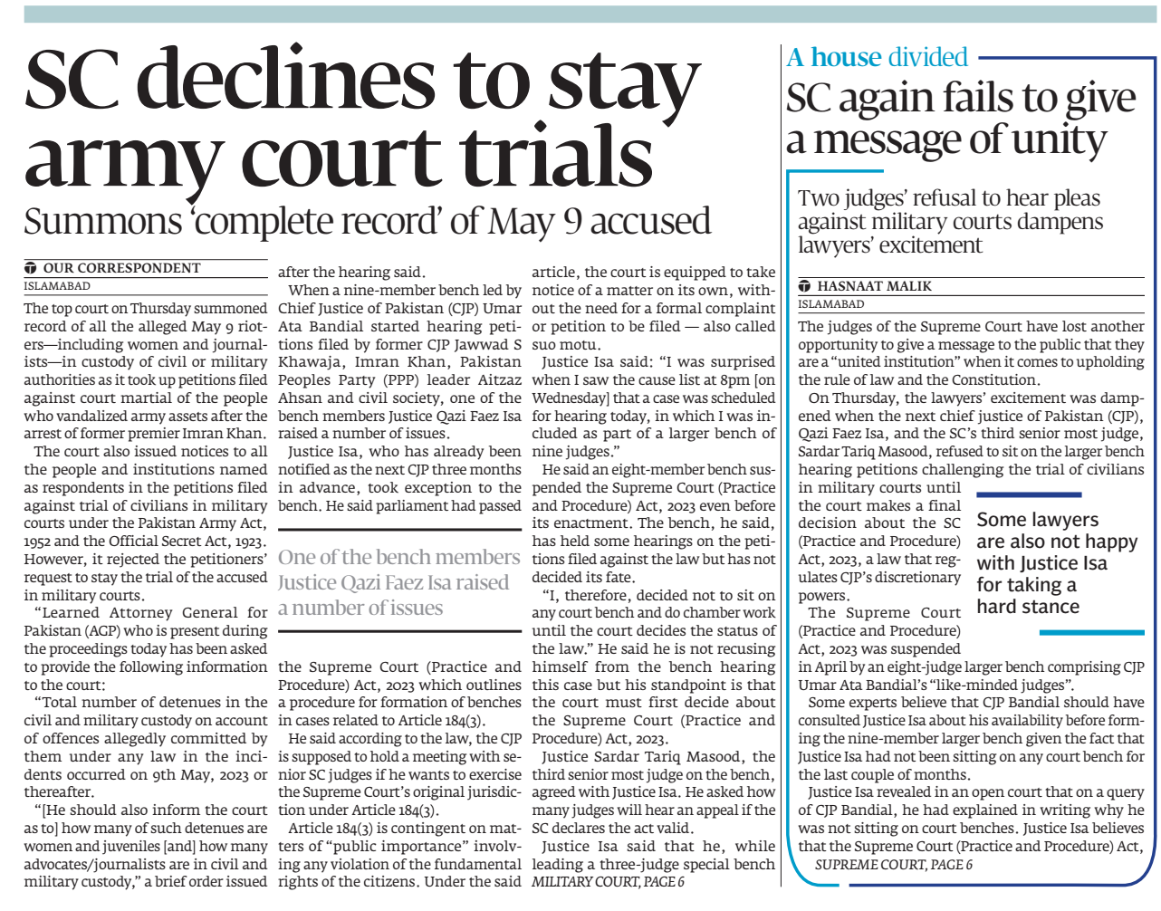 Express Tribune epaper