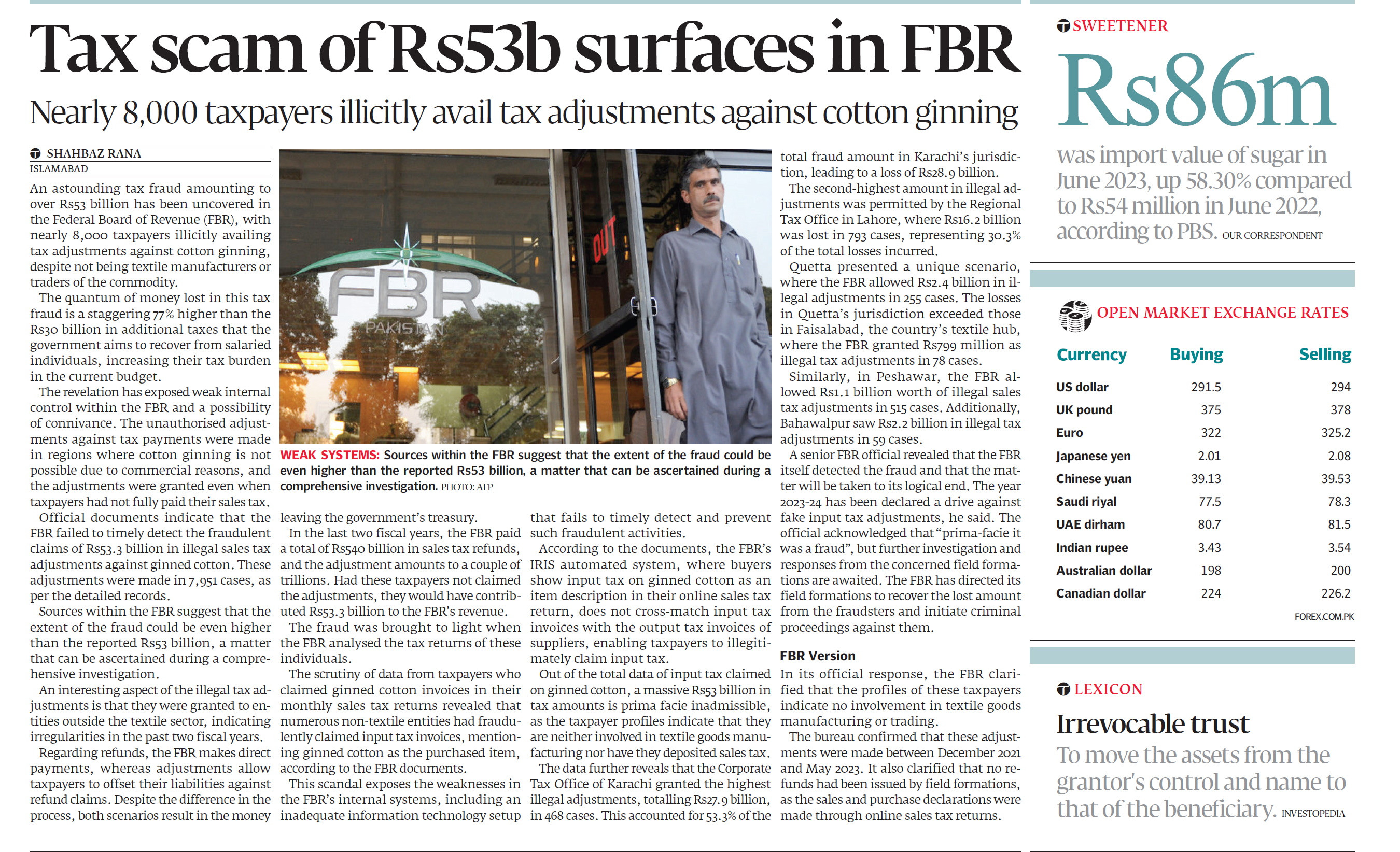 Express Tribune epaper