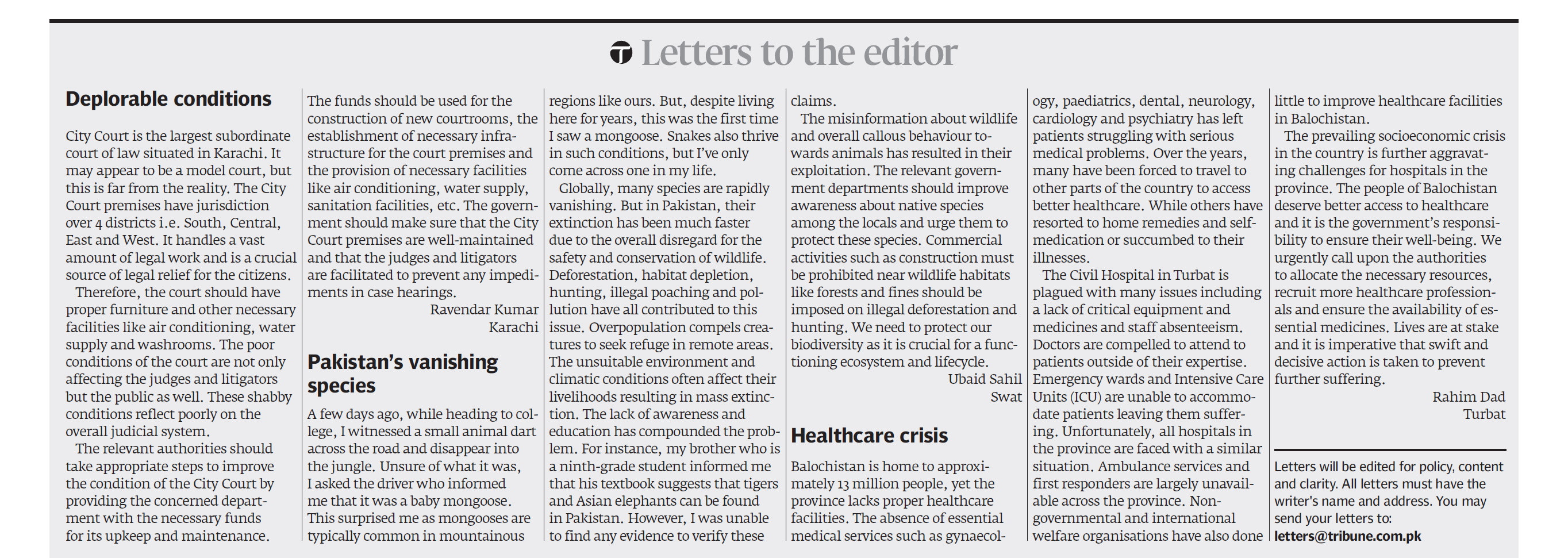 Express Tribune epaper