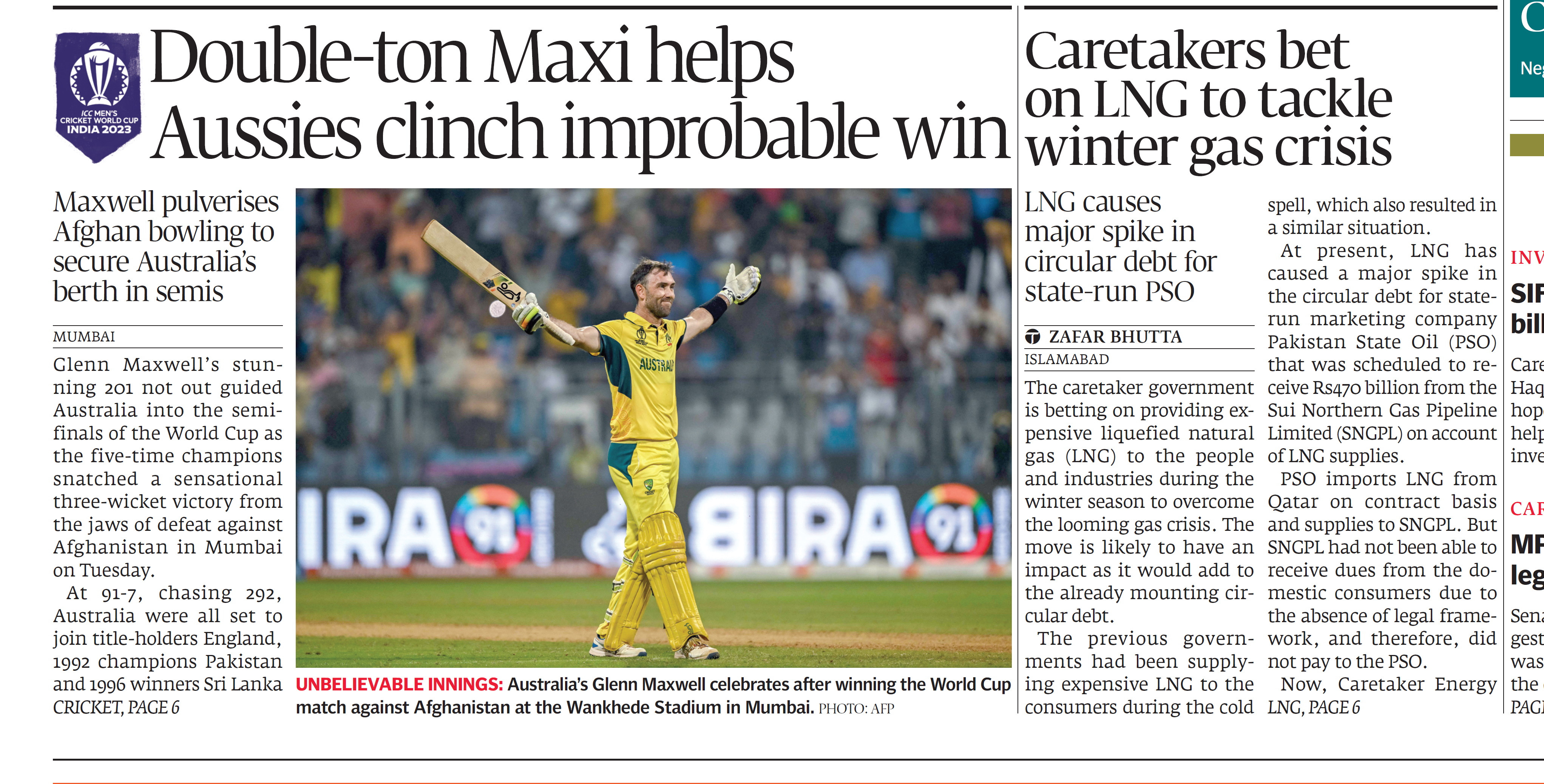 Express Tribune epaper