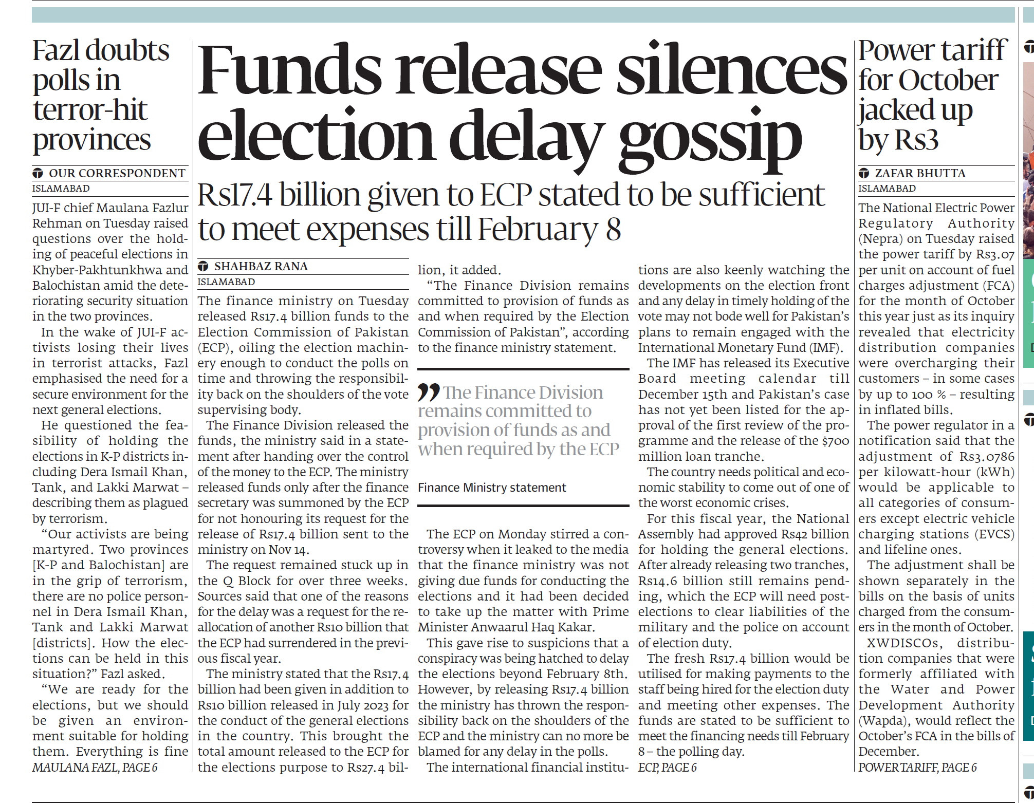 Express Tribune epaper