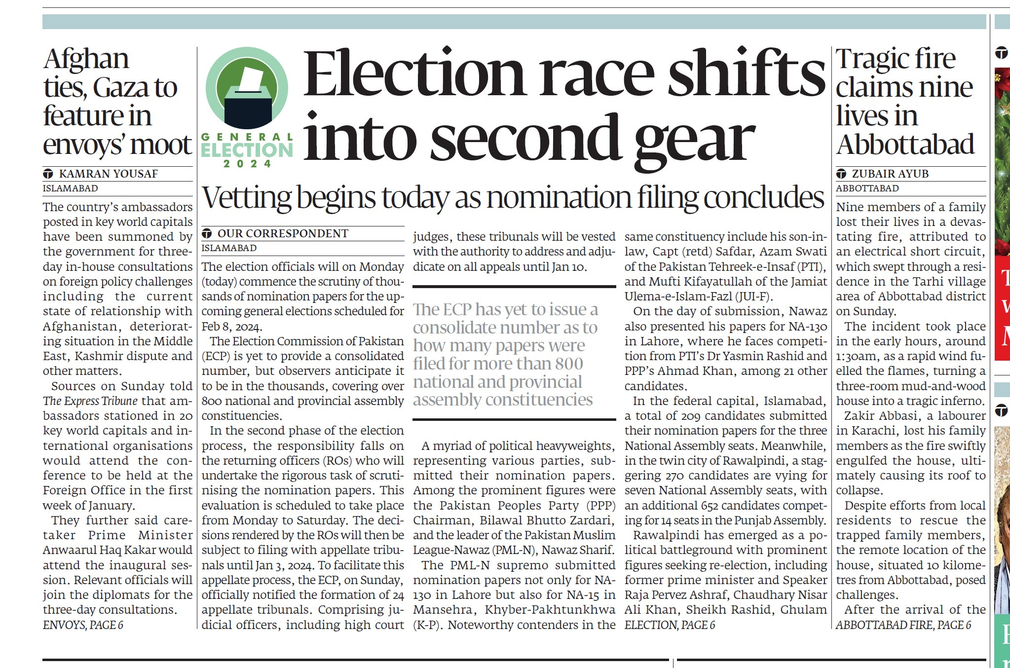 Express Tribune epaper