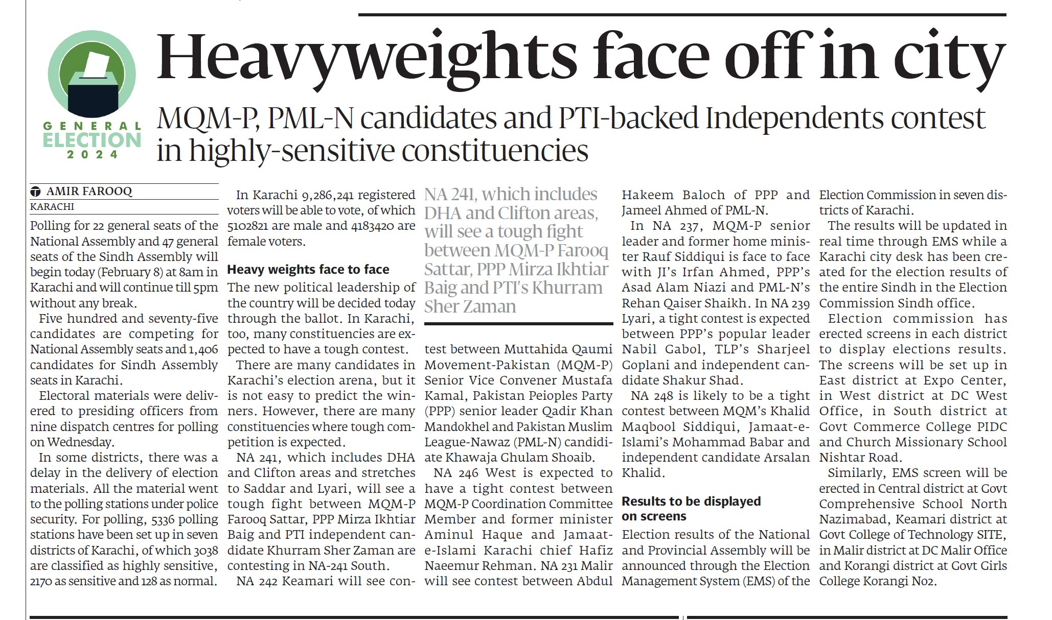 Express Tribune epaper