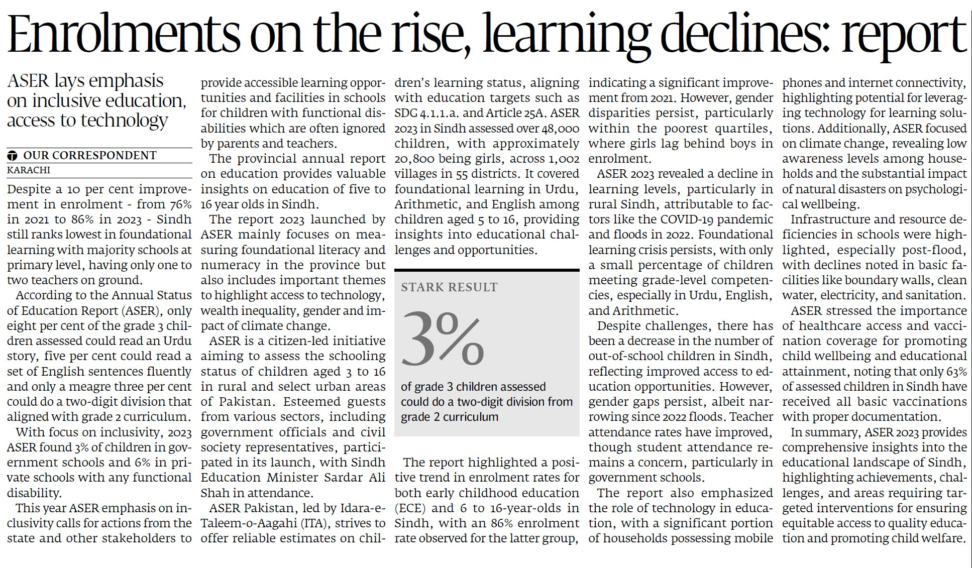 Express Tribune epaper