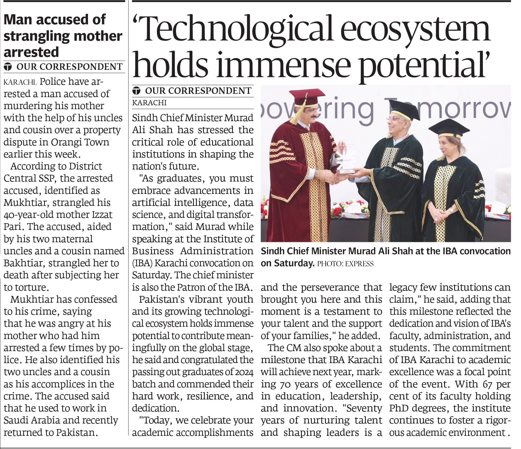 Express Tribune epaper