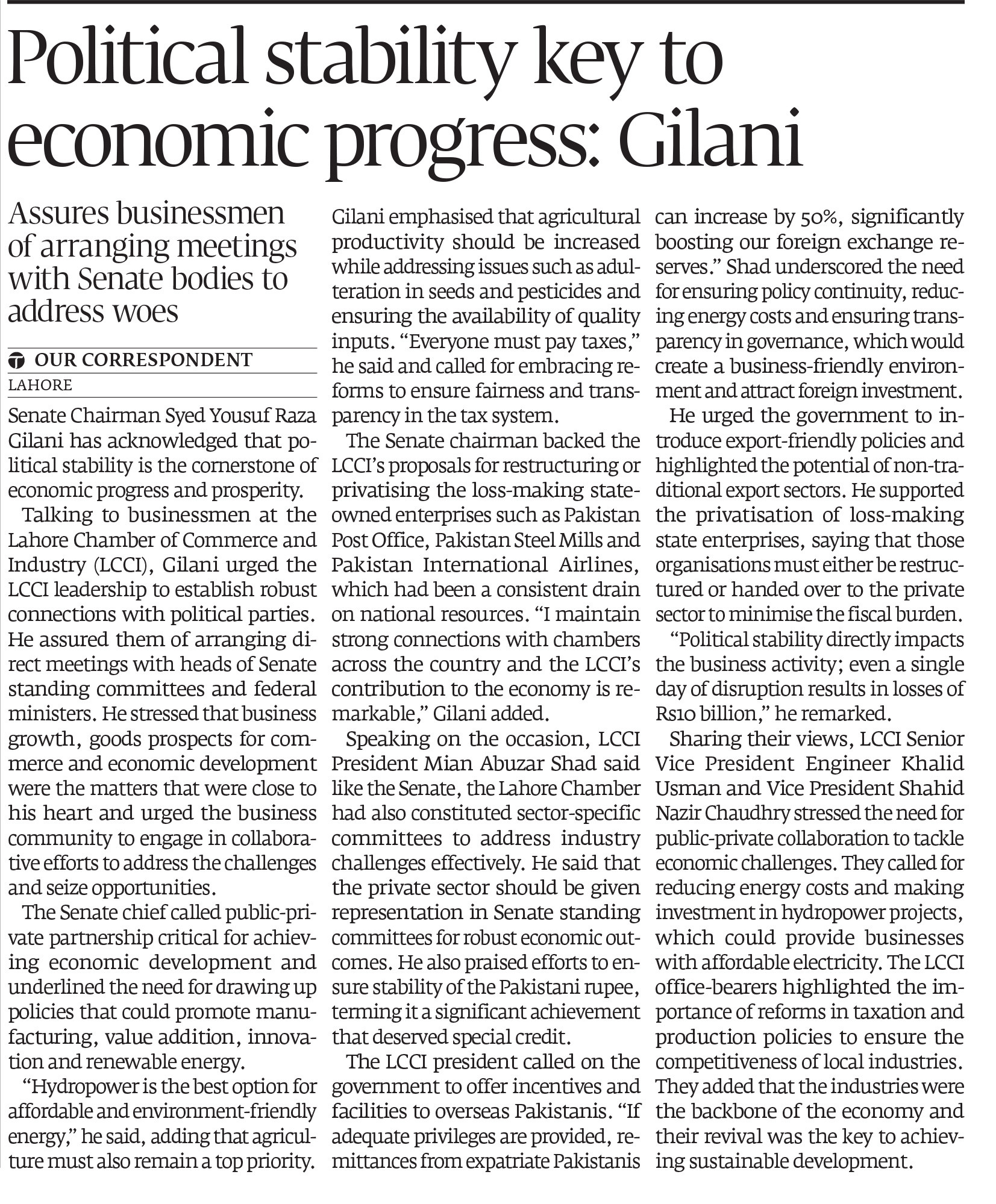 Express Tribune epaper
