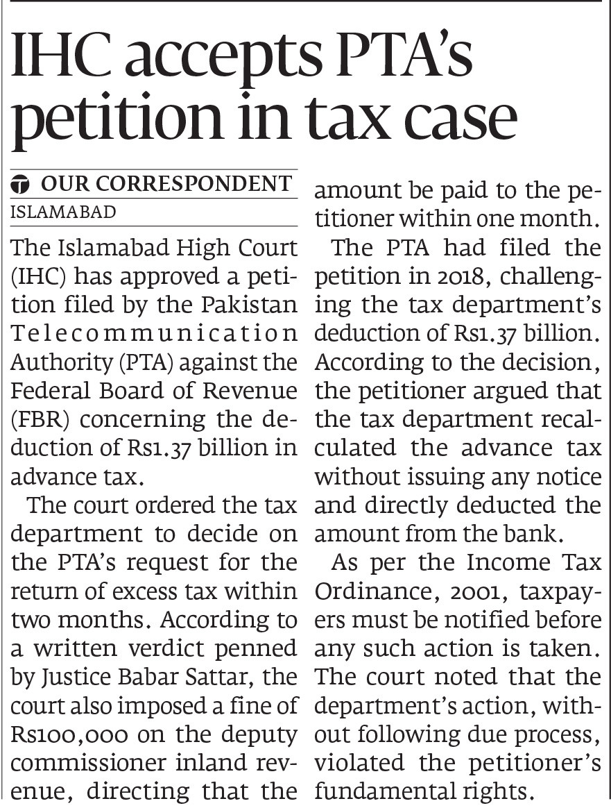 Express Tribune epaper