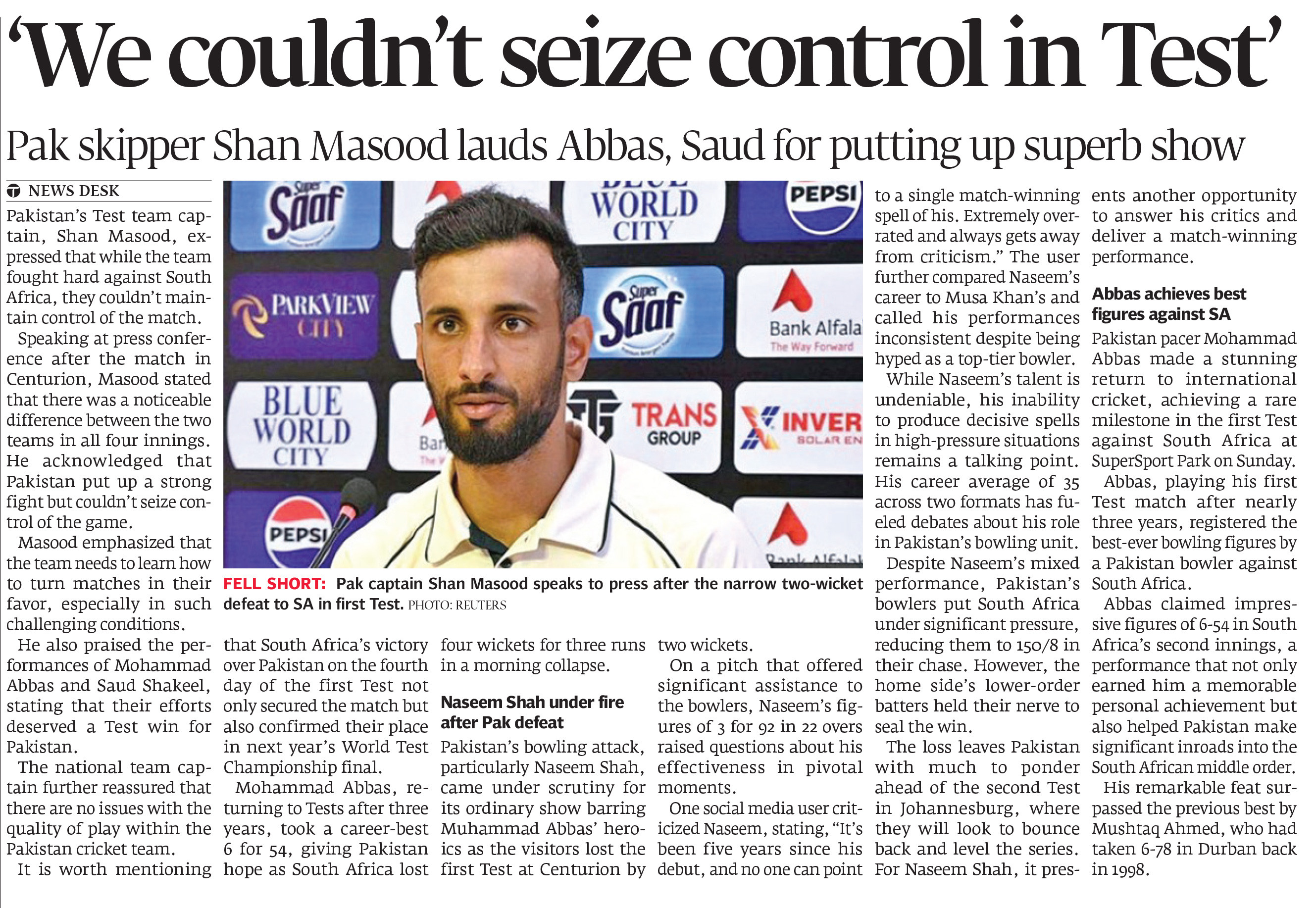 Express Tribune epaper