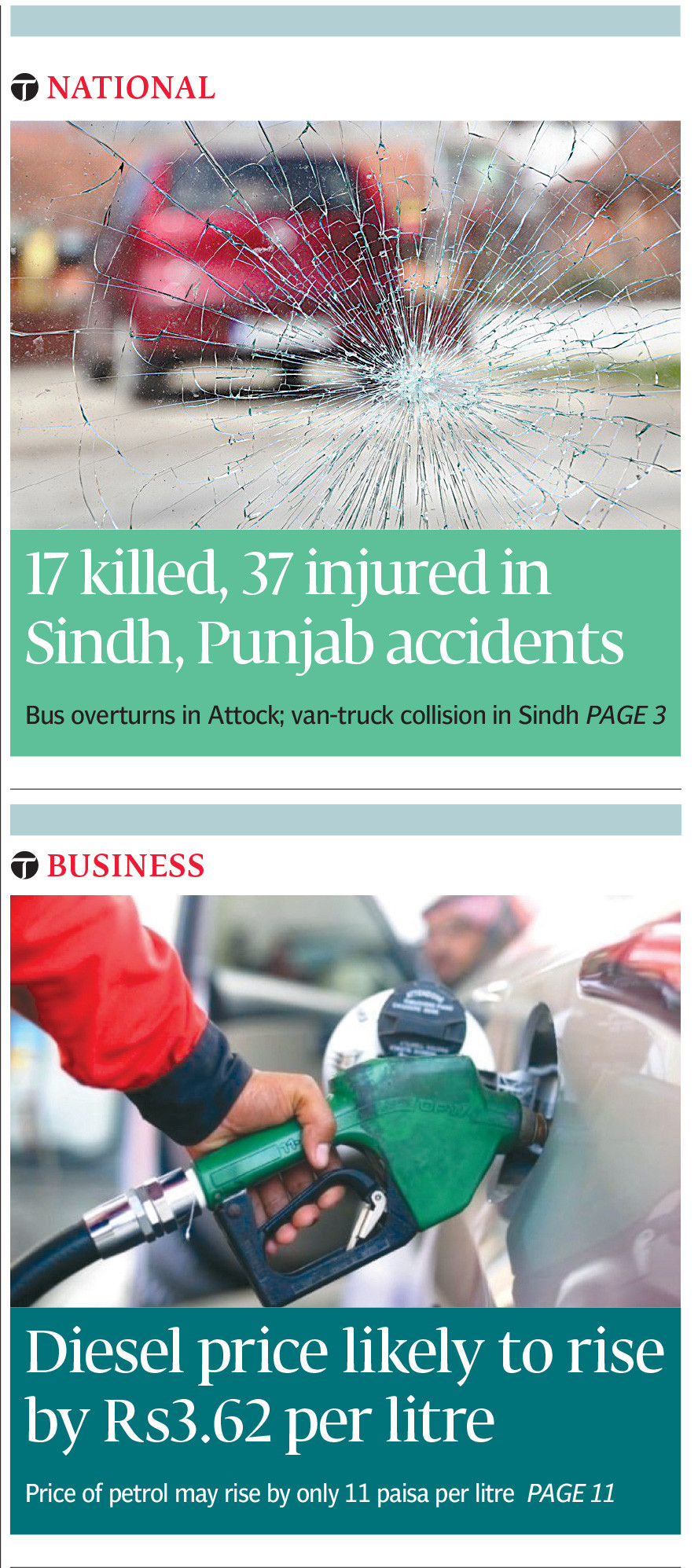 Express Tribune epaper