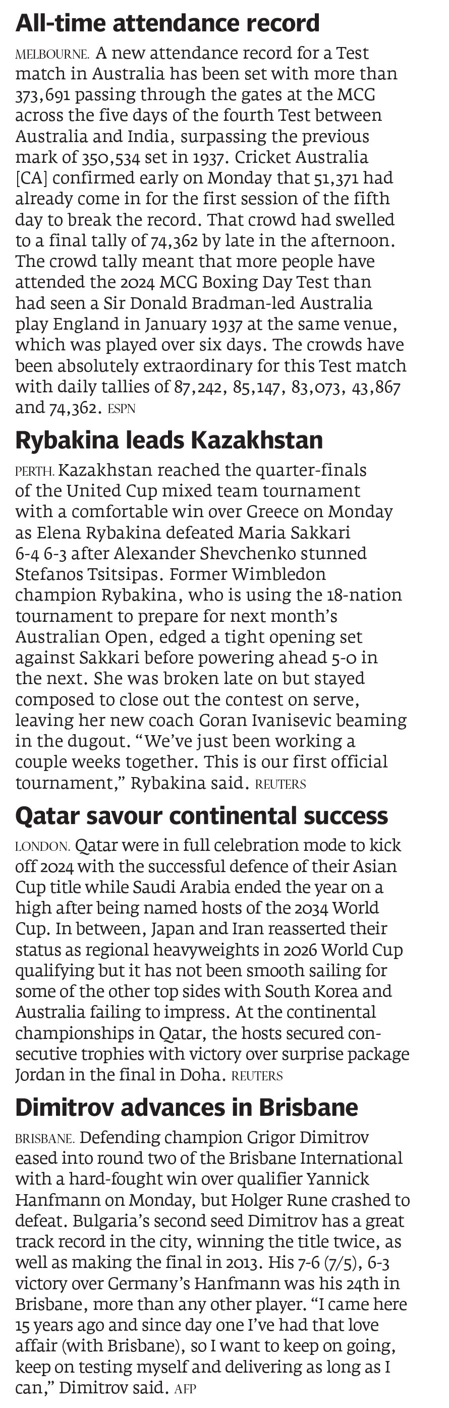 Express Tribune epaper