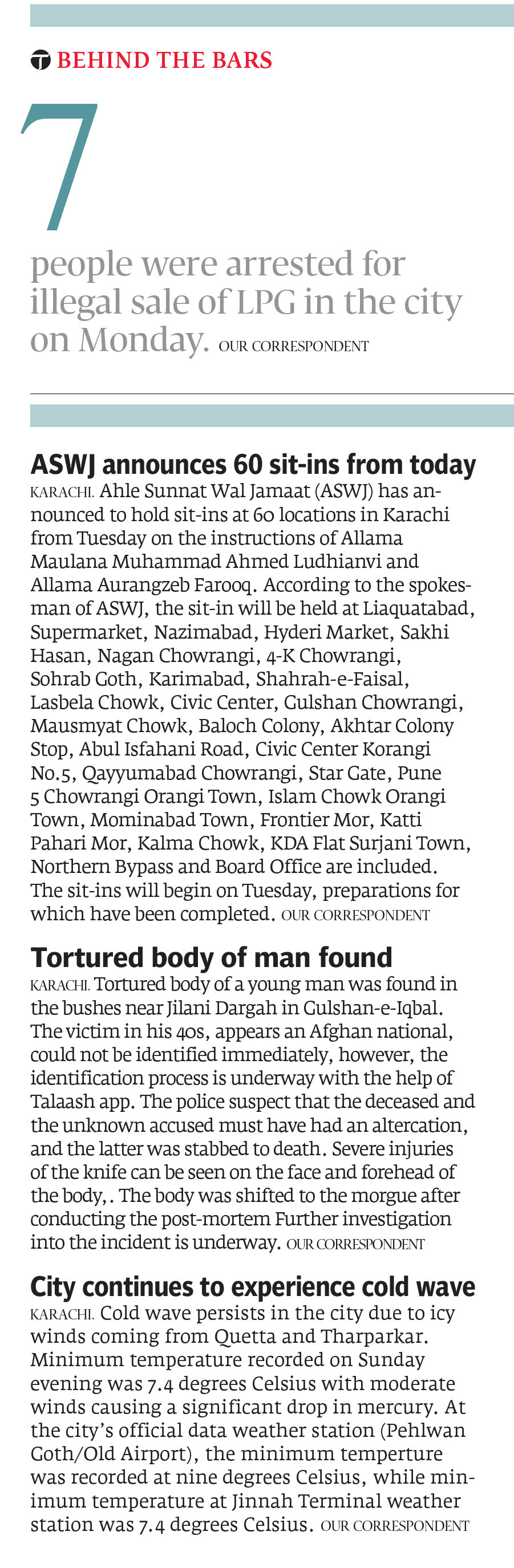 Express Tribune epaper