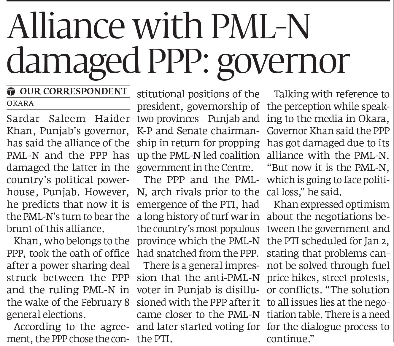 Express Tribune epaper