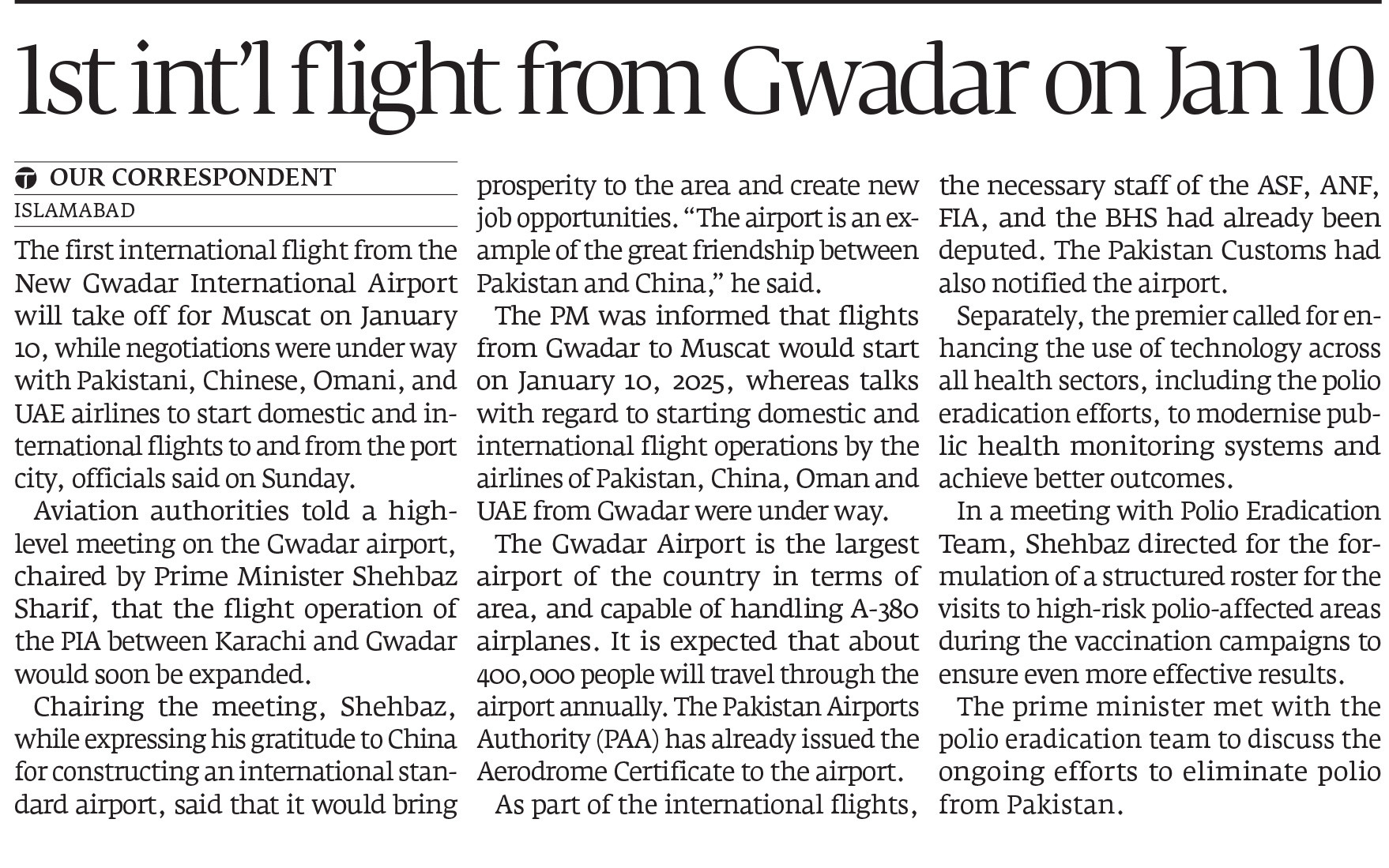 Express Tribune epaper