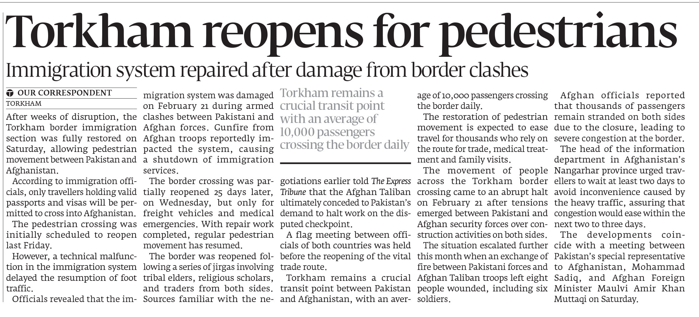 Express Tribune epaper