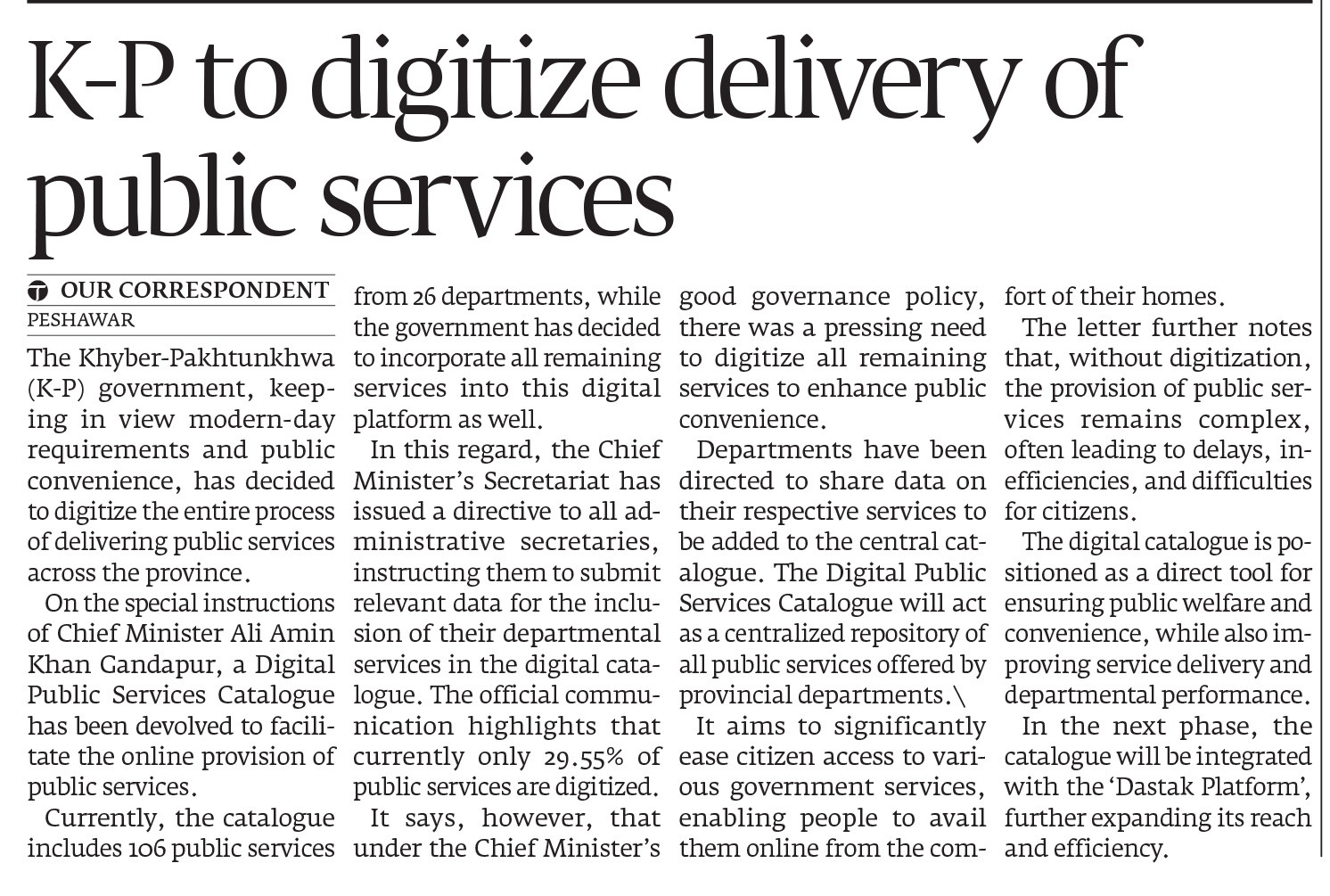 Express Tribune epaper