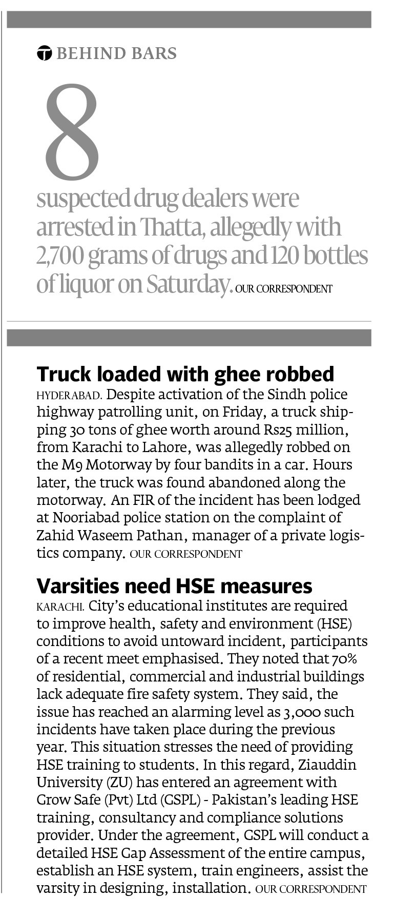 Express Tribune epaper
