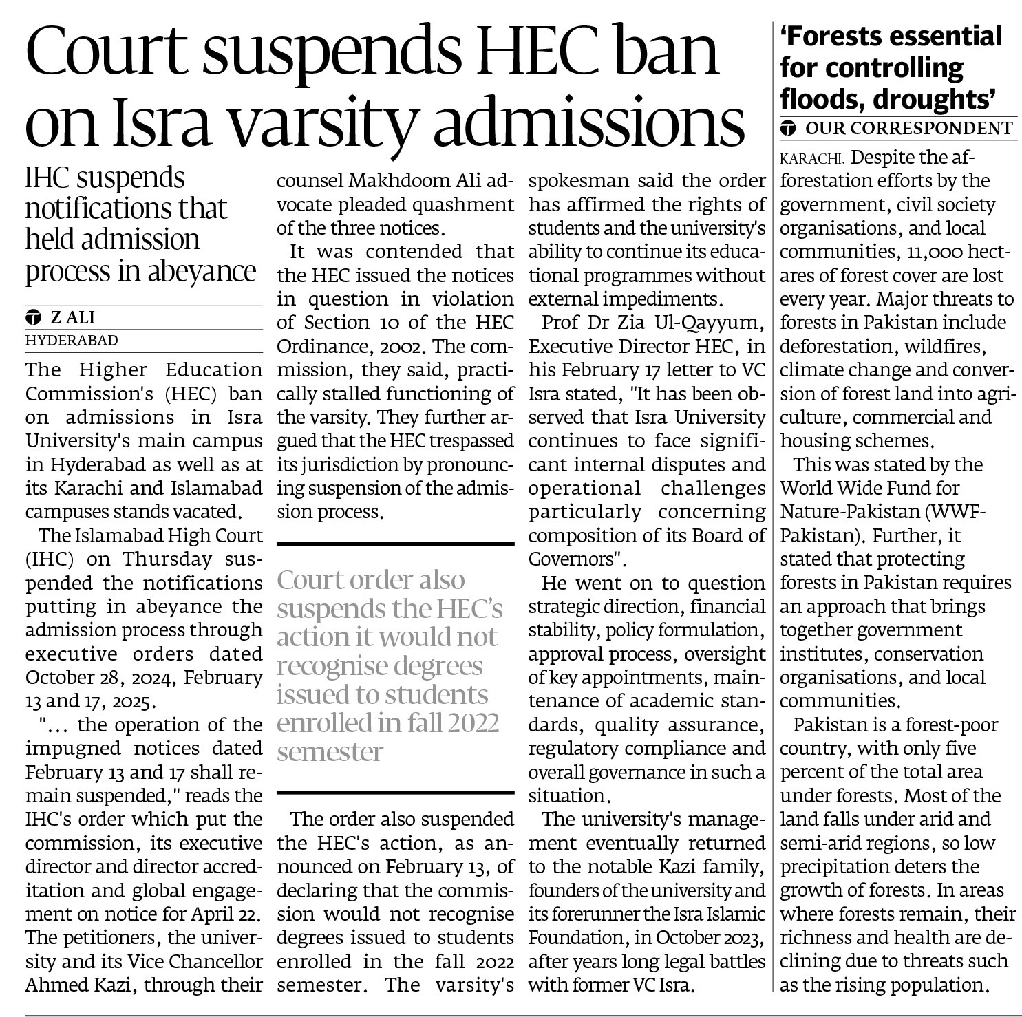 Express Tribune epaper
