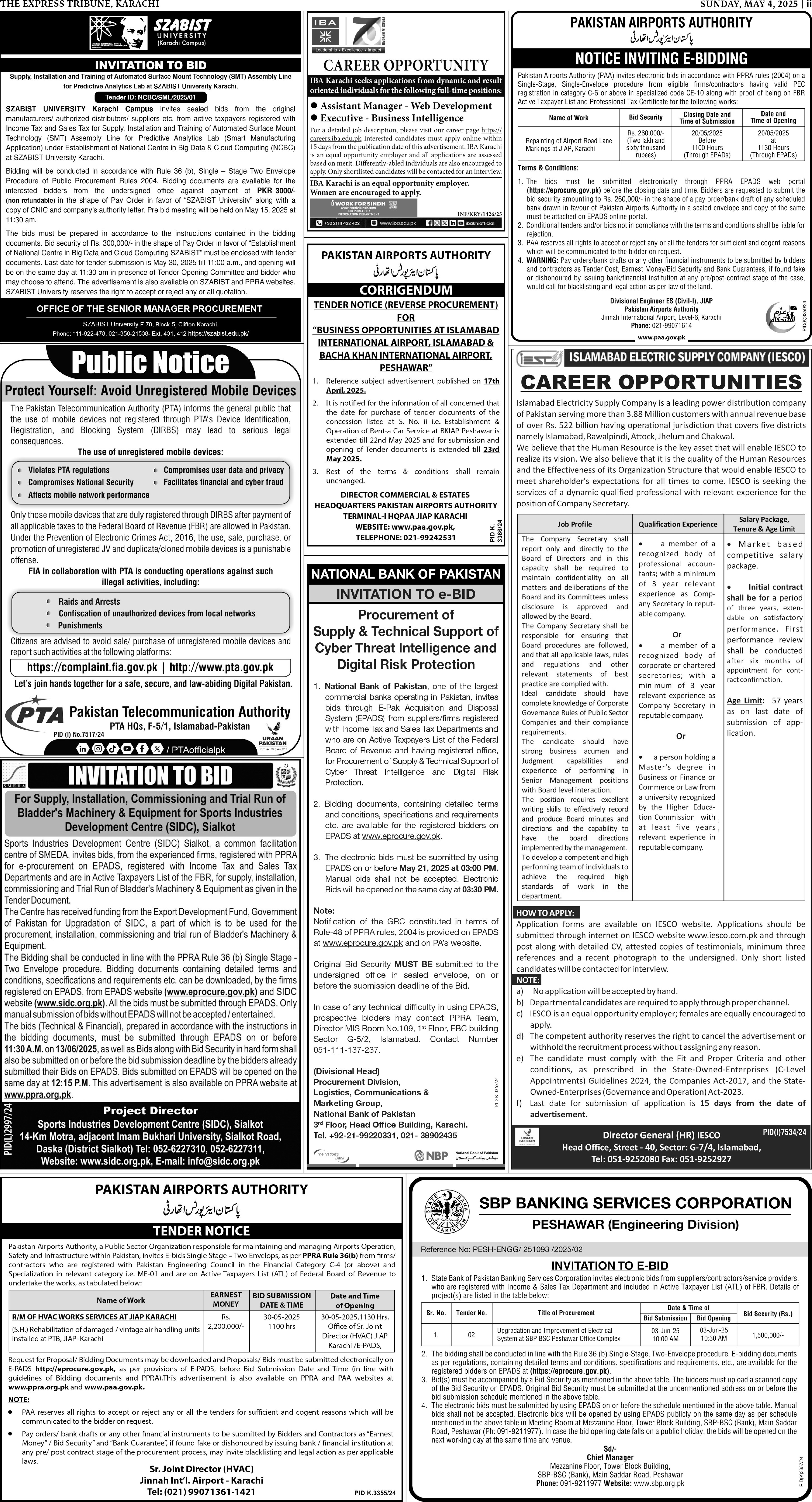 Express Tribune epaper