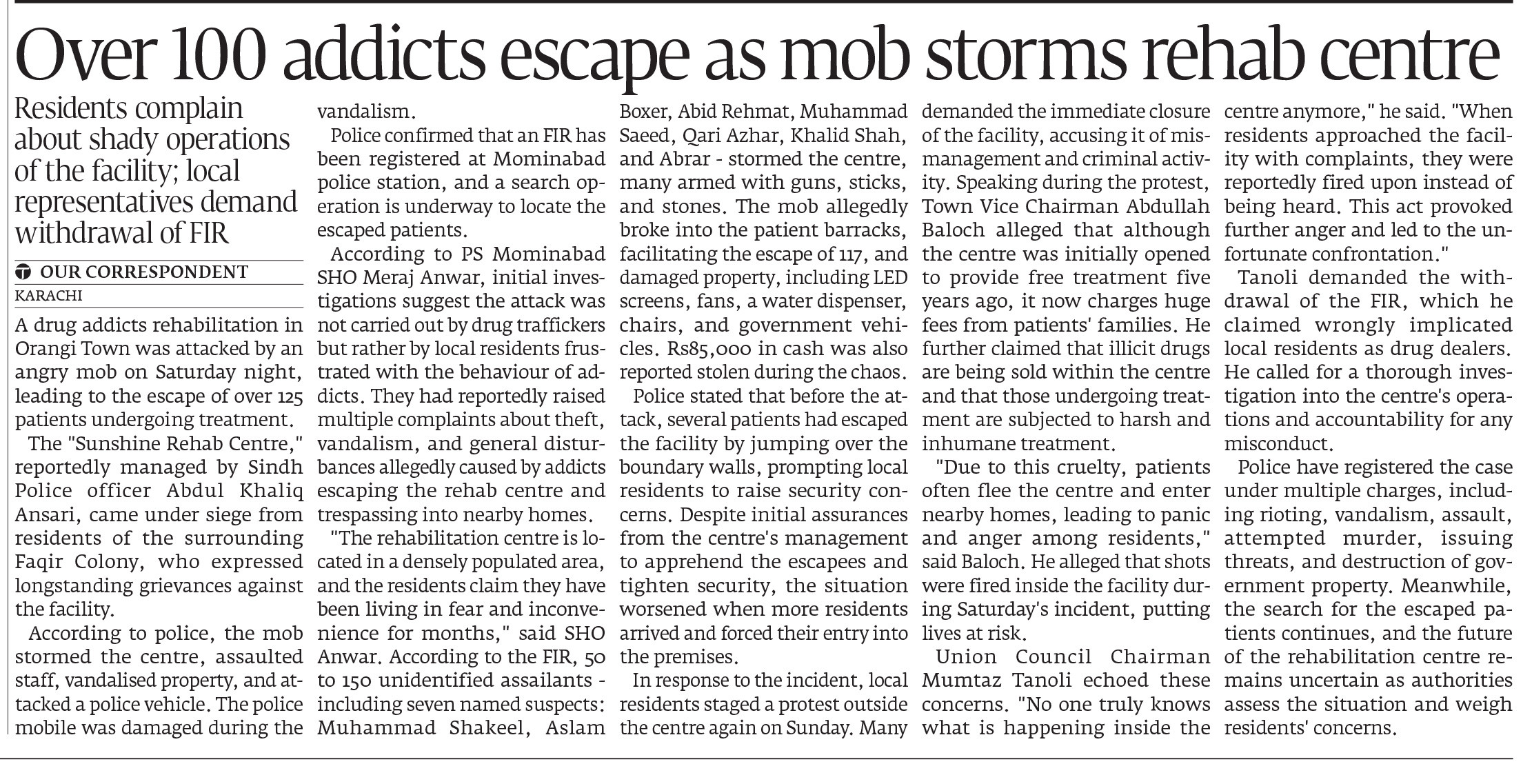 Express Tribune epaper