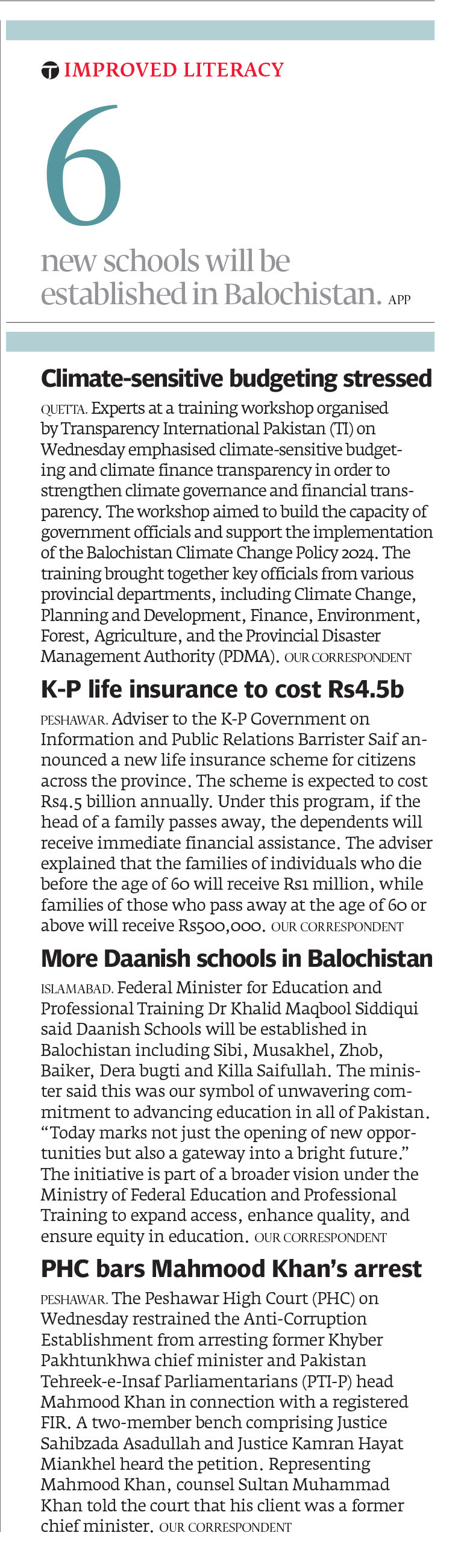 Express Tribune epaper