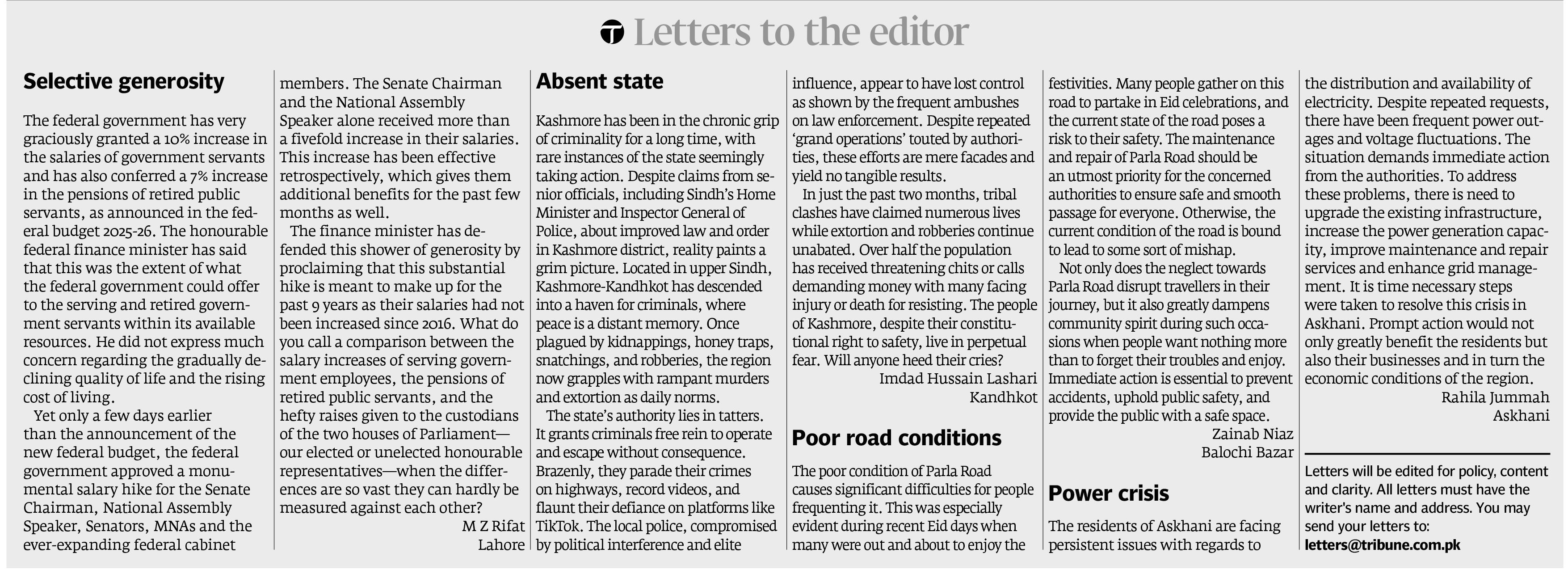 Express Tribune epaper