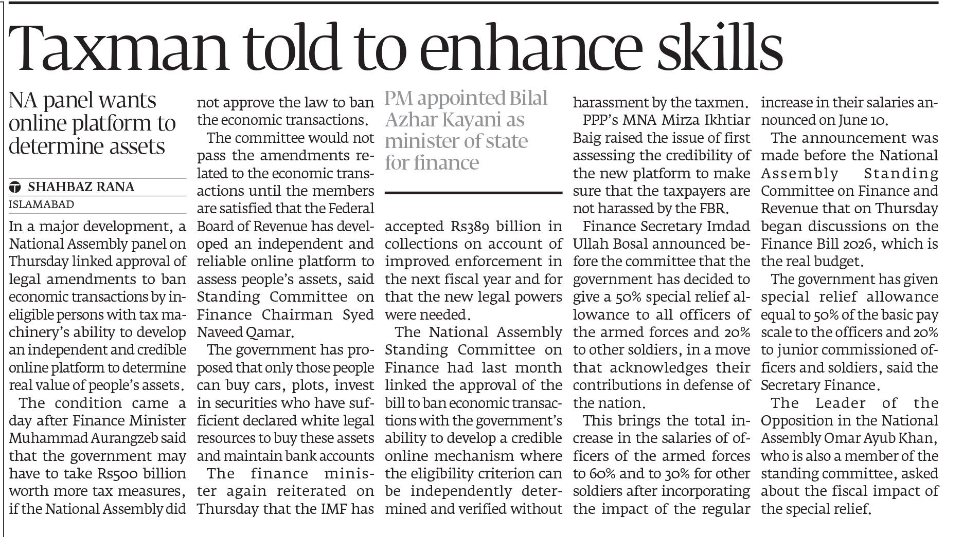 Express Tribune epaper
