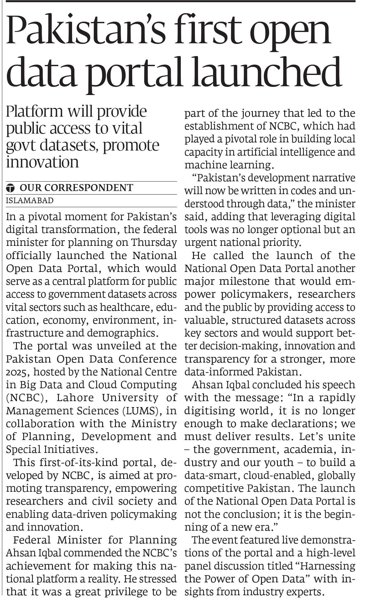 Express Tribune epaper