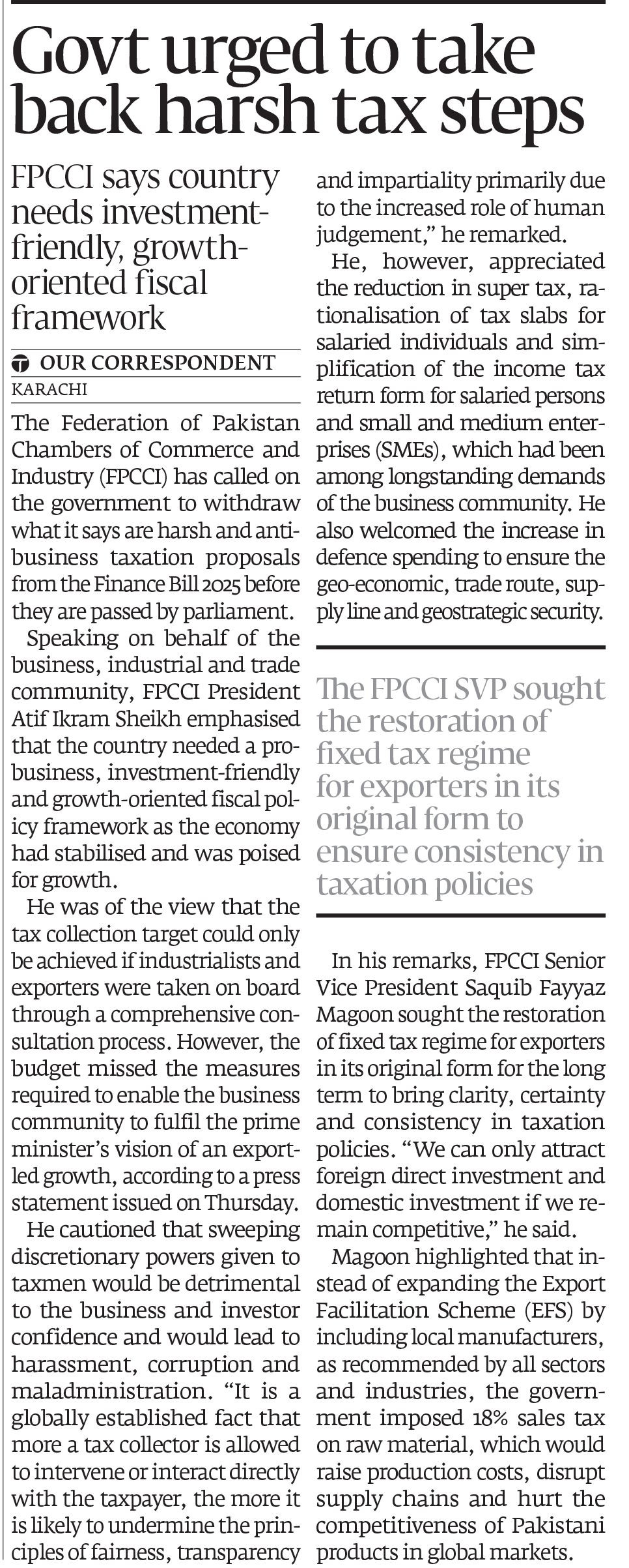 Express Tribune epaper