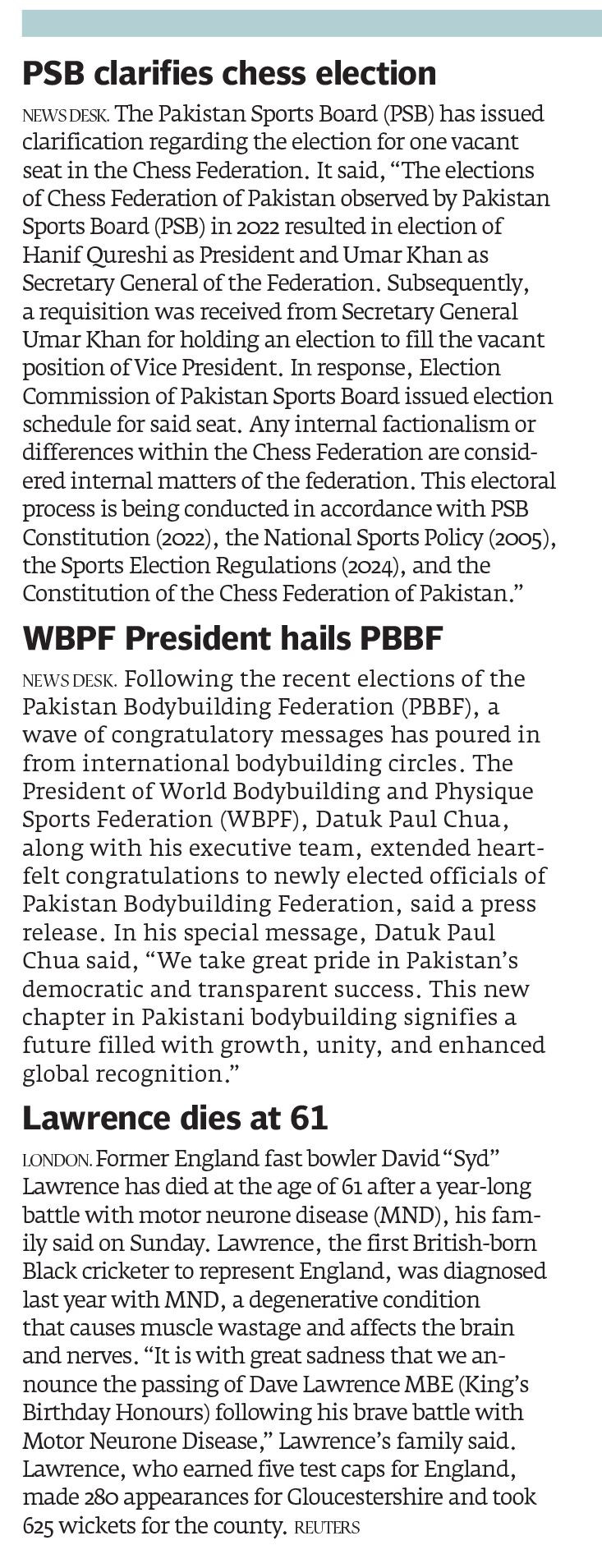 Express Tribune epaper