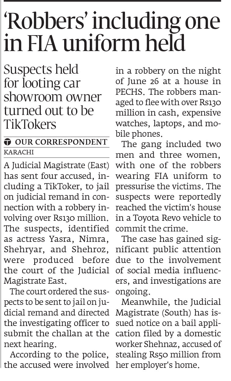 Express Tribune epaper