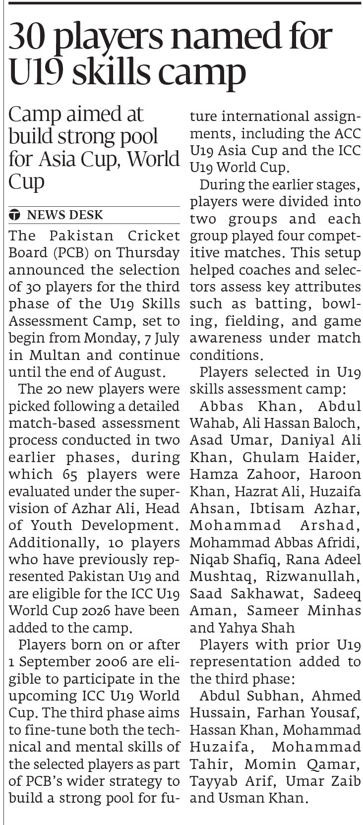 Express Tribune epaper