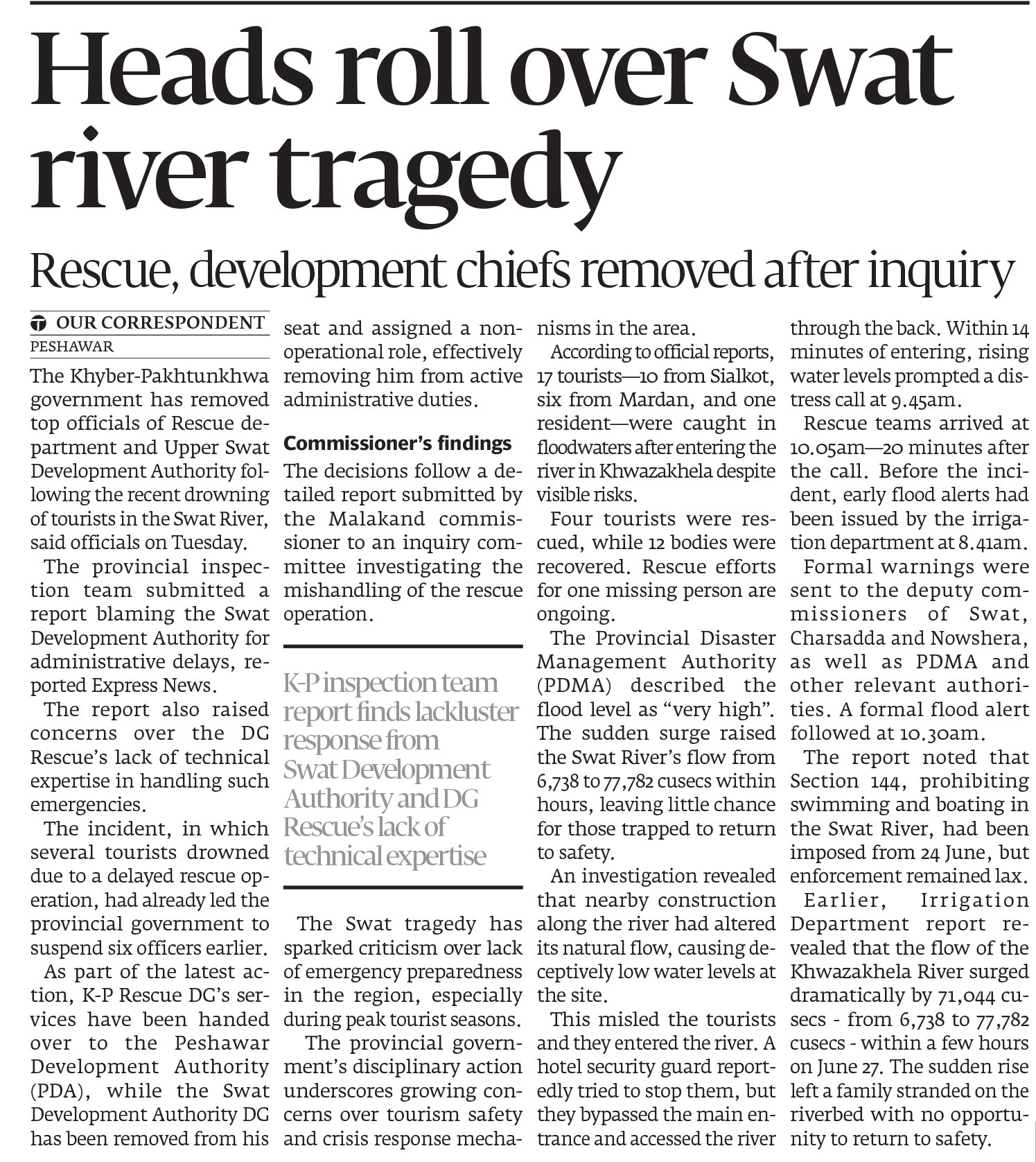 Express Tribune epaper