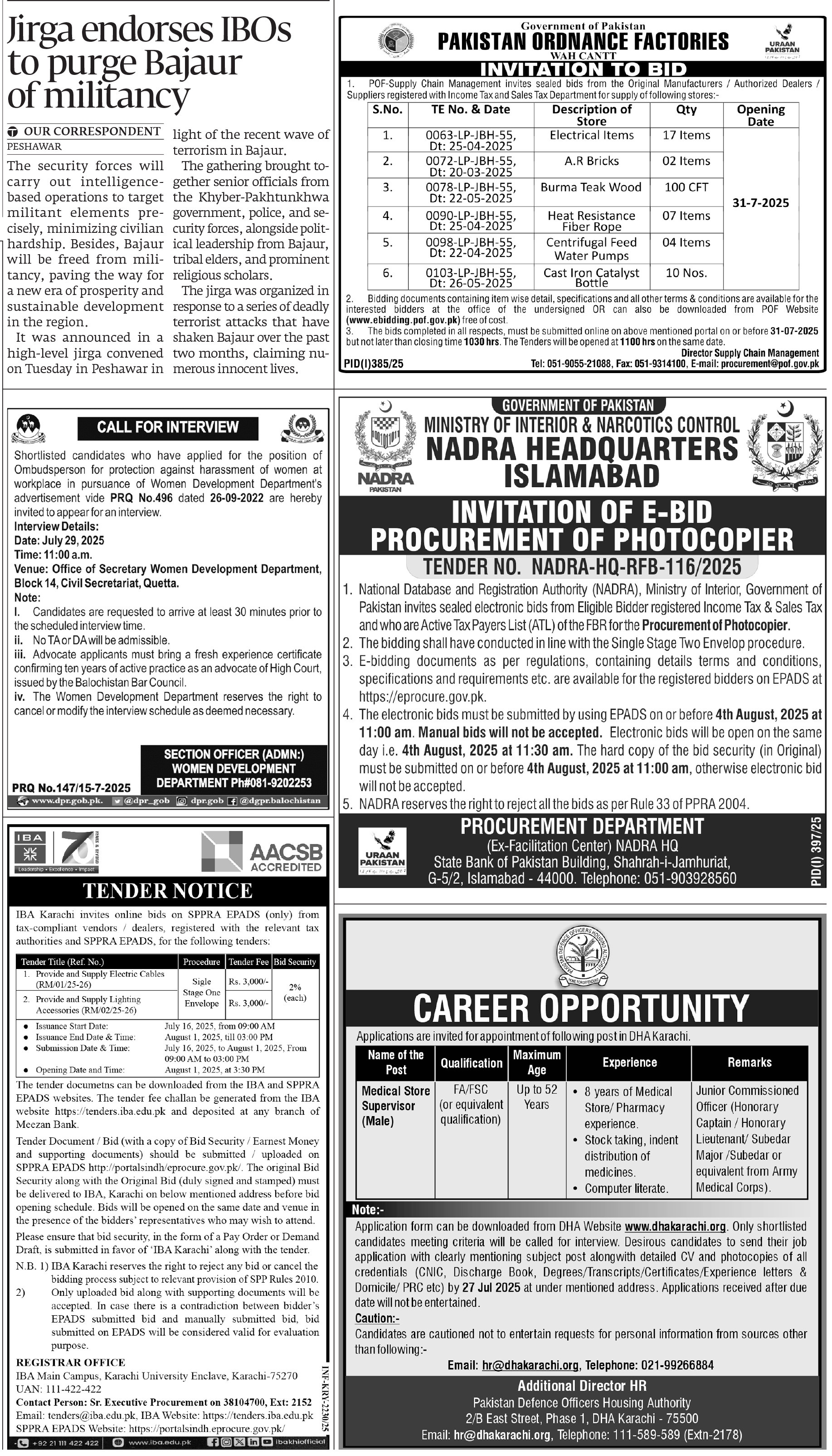 Express Tribune epaper