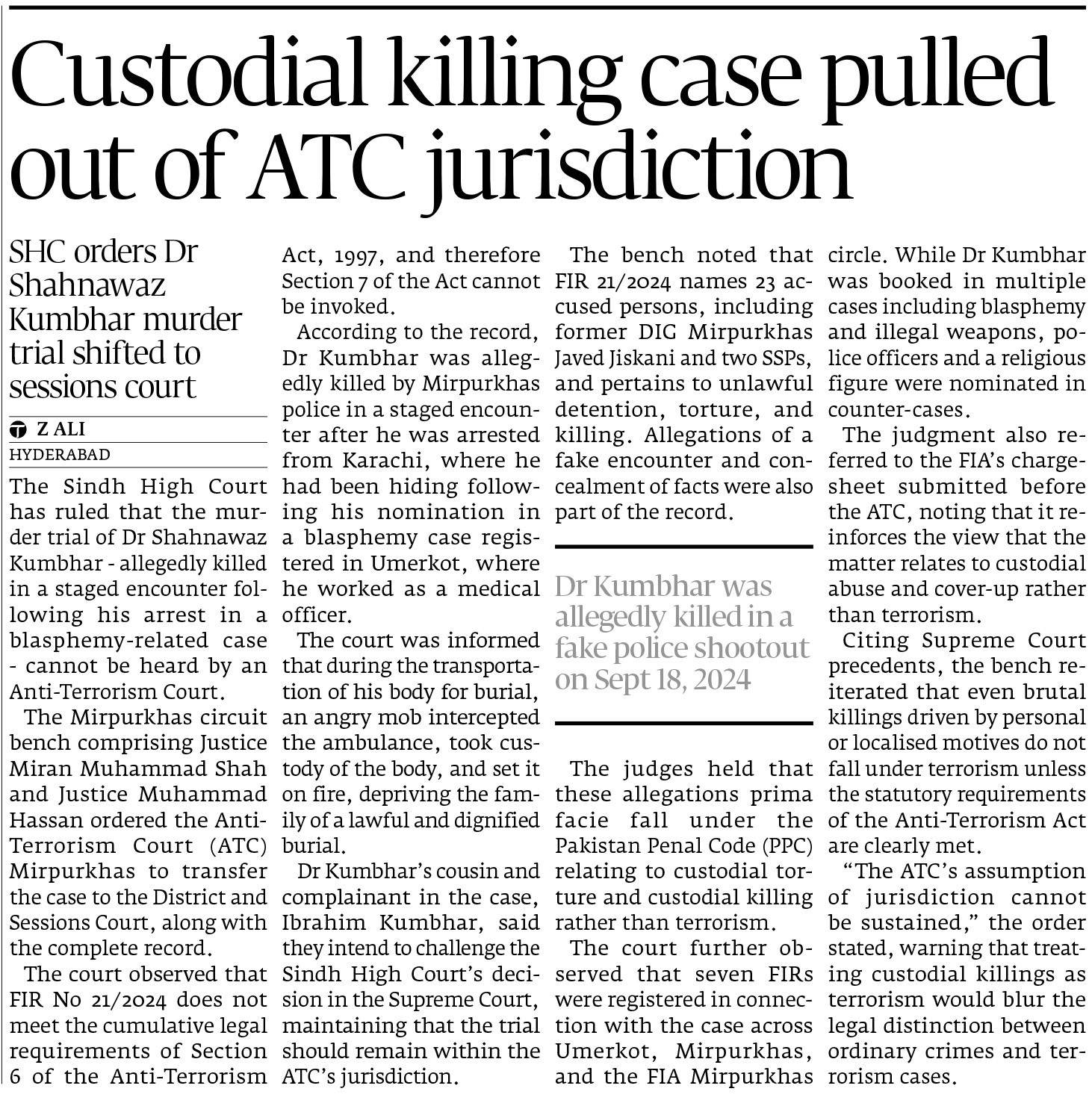 Express Tribune epaper