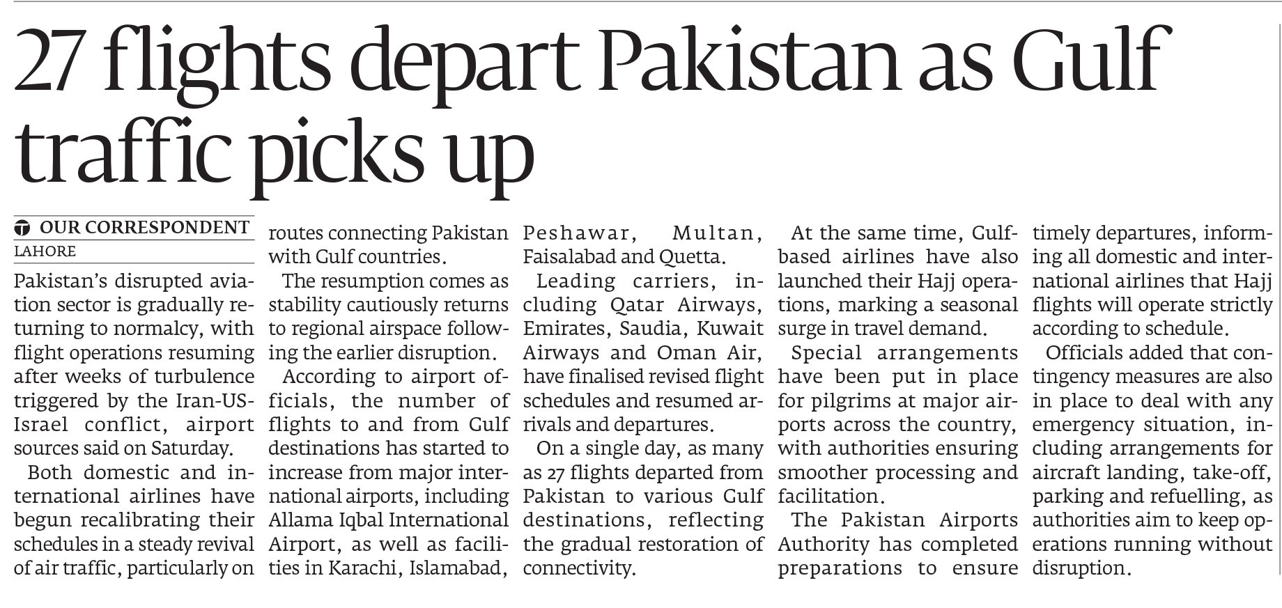 Express Tribune epaper