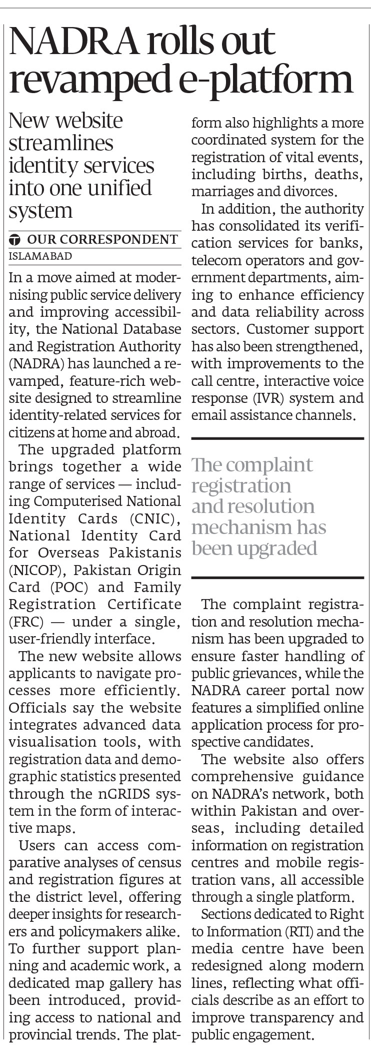Express Tribune epaper