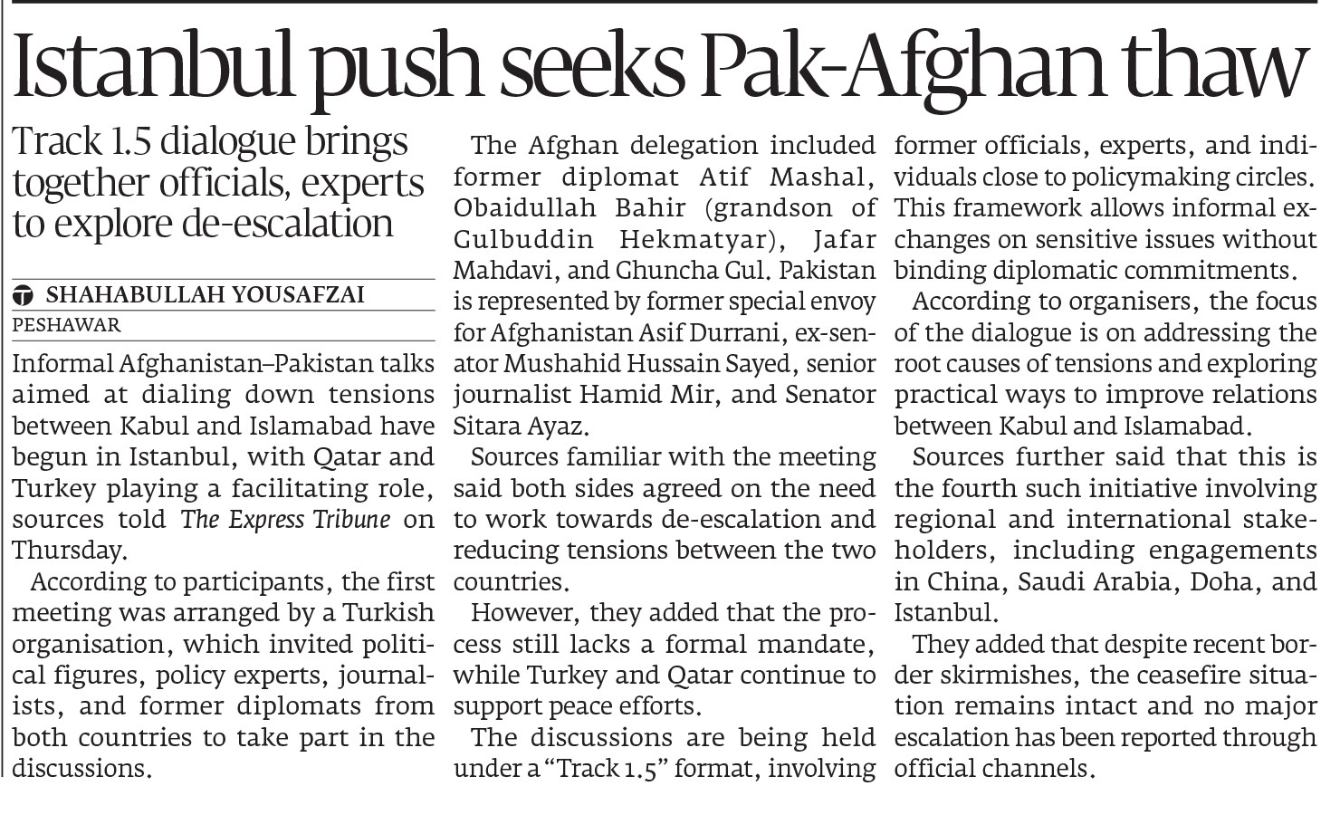 Express Tribune epaper