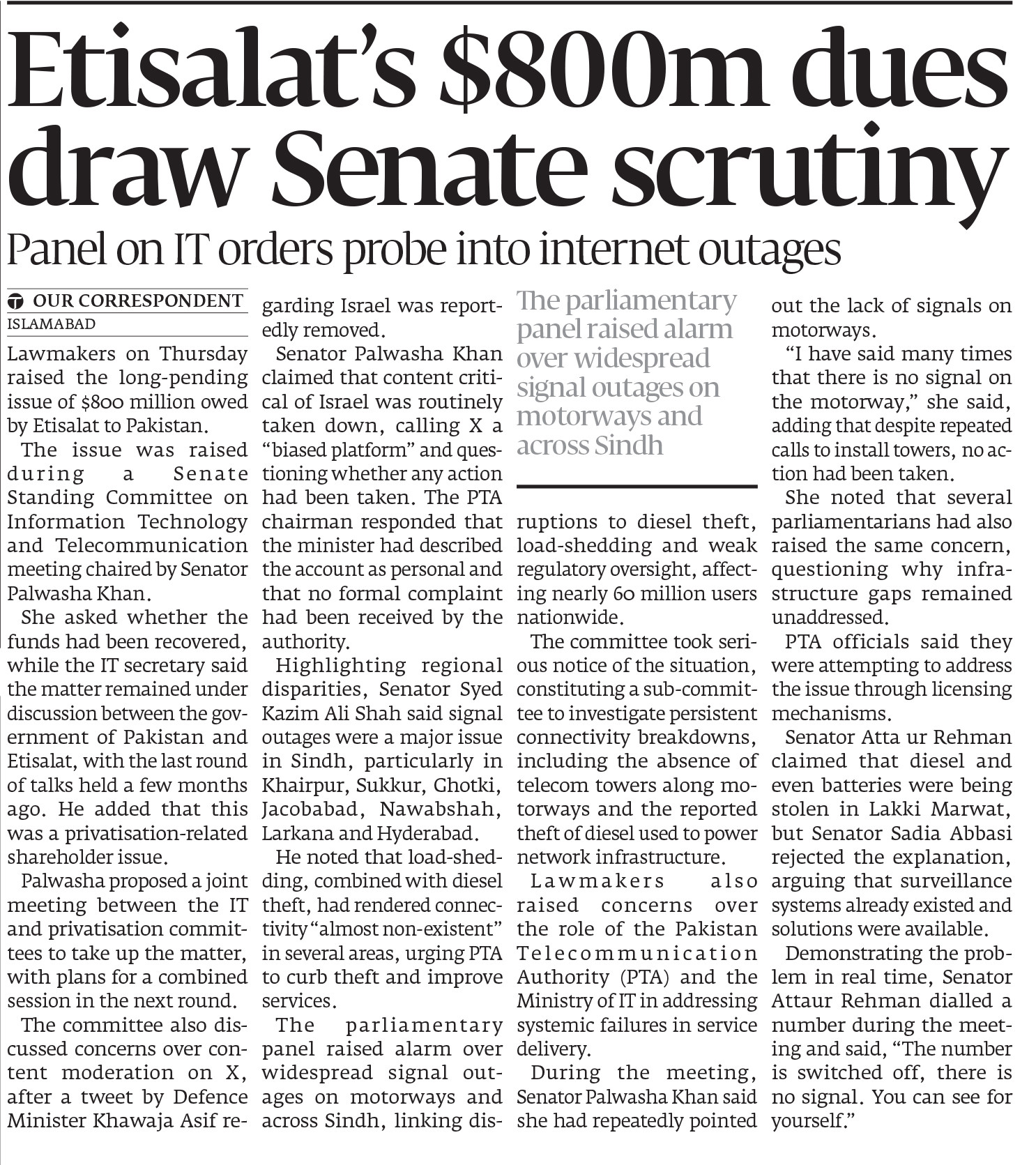Express Tribune epaper