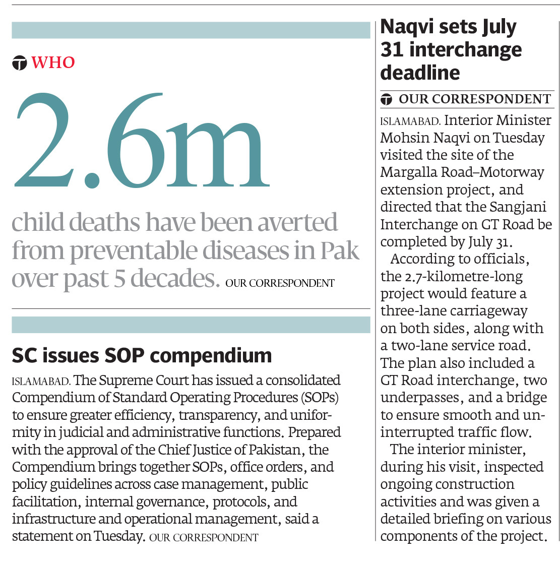Express Tribune epaper