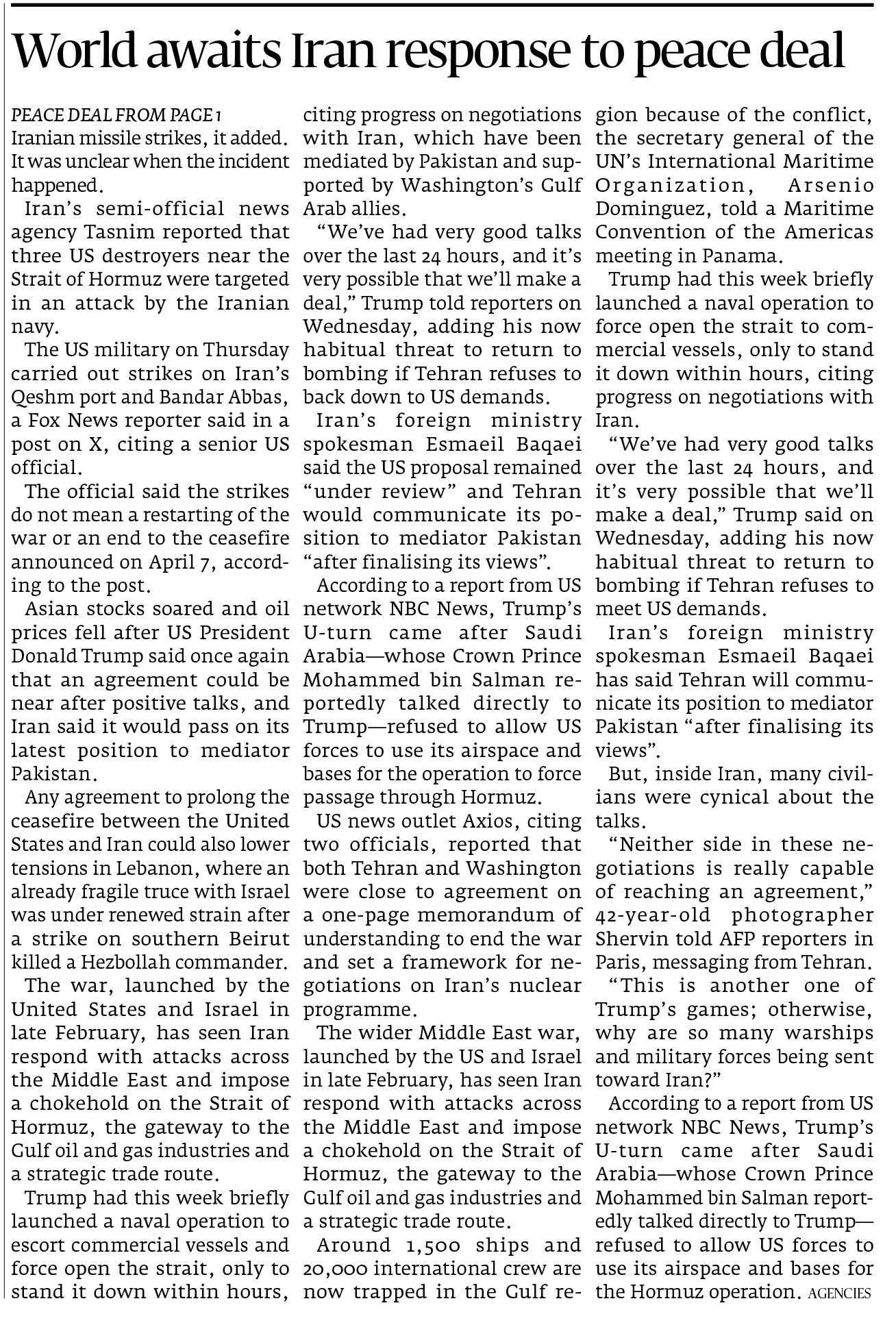 Express Tribune epaper